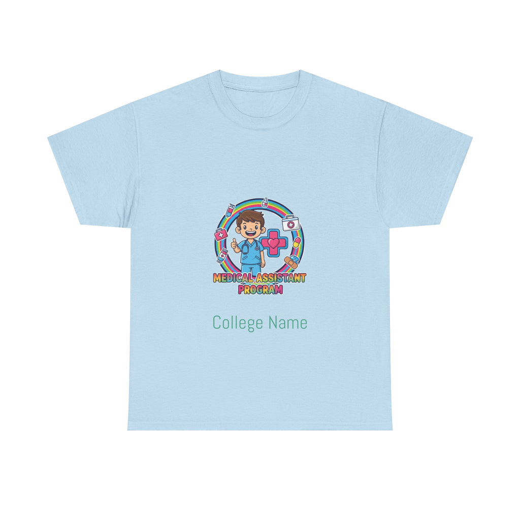 Medical Assistant Graphic Tee — White T‑Shirt