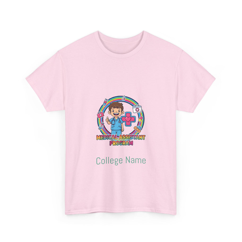 Medical Assistant Graphic Tee — White T‑Shirt