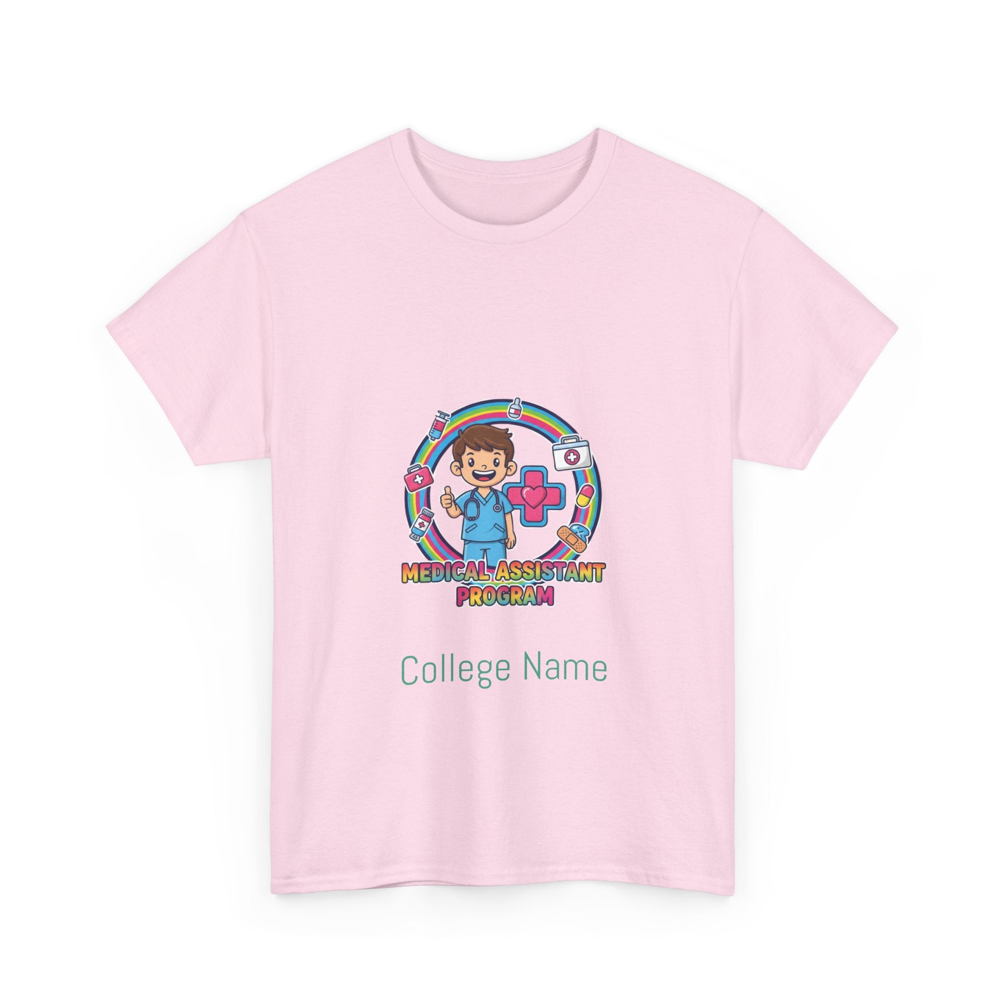 Medical Assistant Graphic Tee — White T‑Shirt