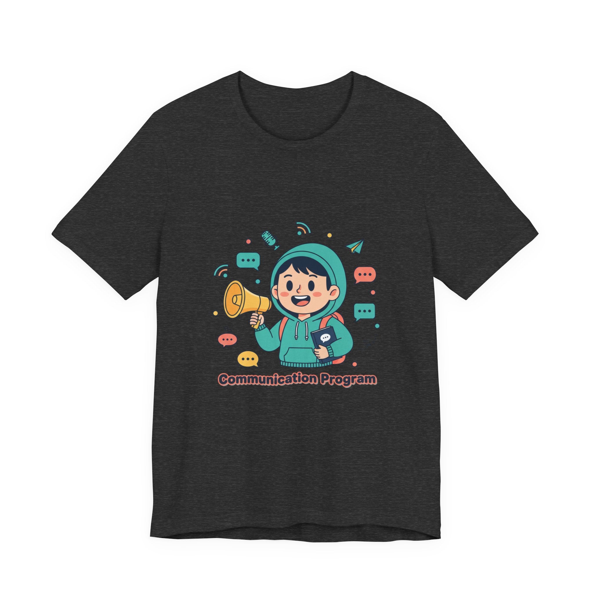 Communication Program T‑Shirt — Cute Mascot Tee