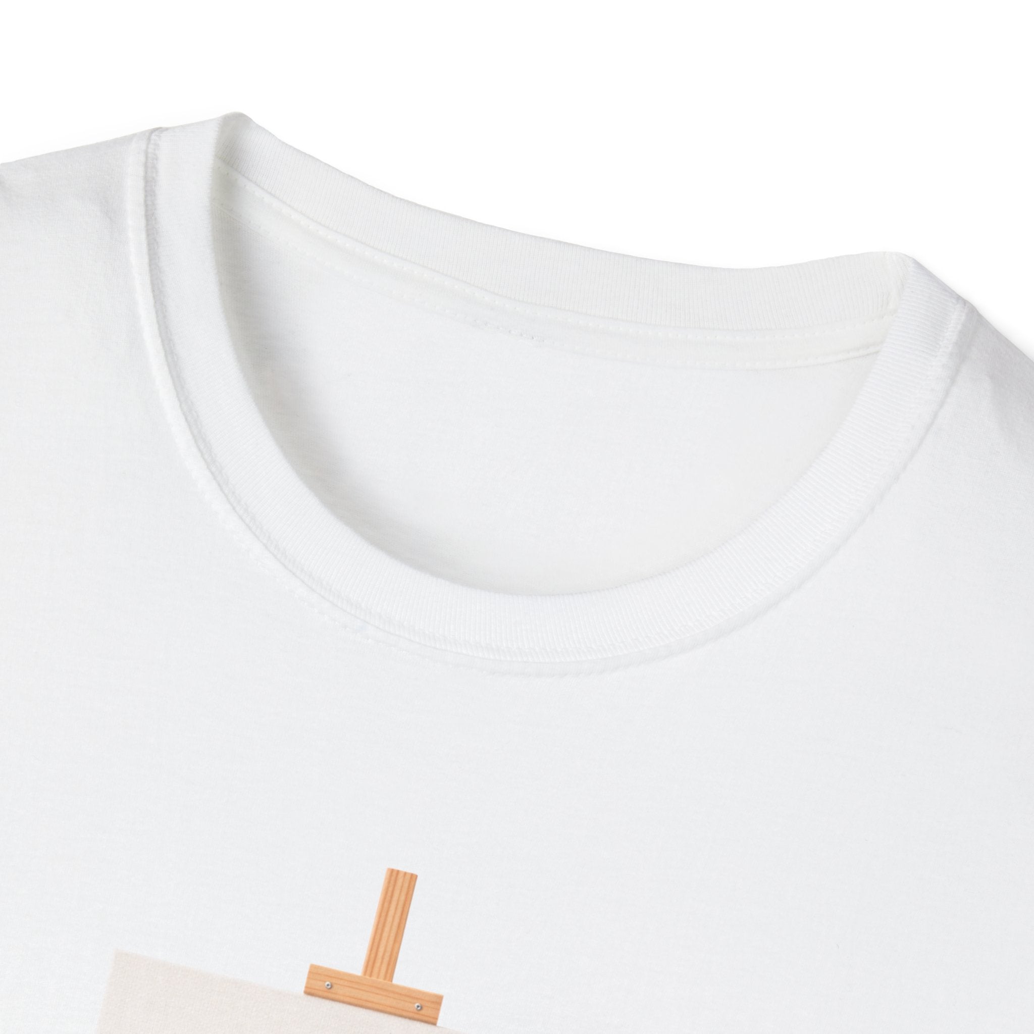 Art Student T-Shirt — “I’m an Art Student, I Make Messy, Colorful, Creative Stuff” Canvas Tee
