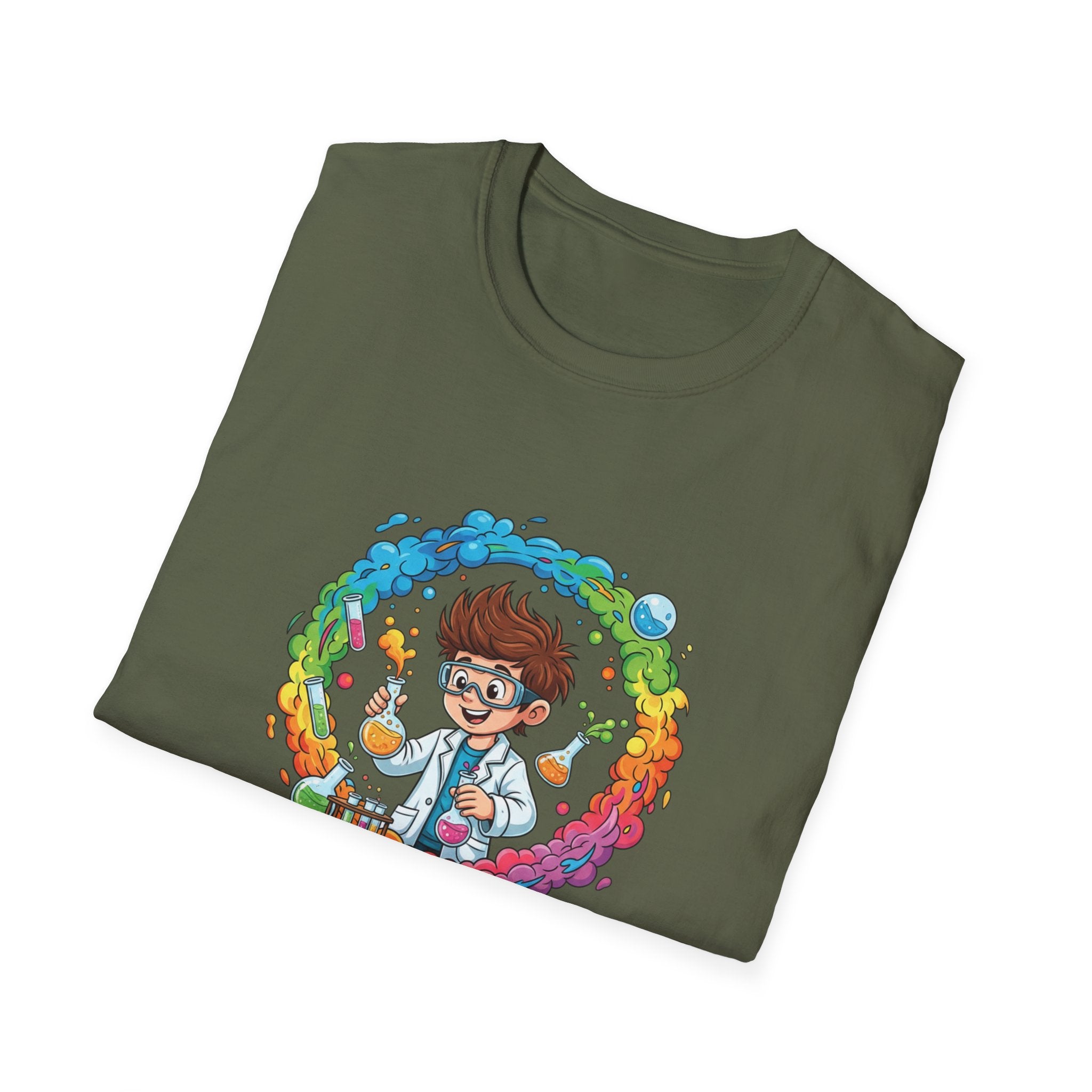 Chemistry Program T-Shirt — Colorful Science Club Tee