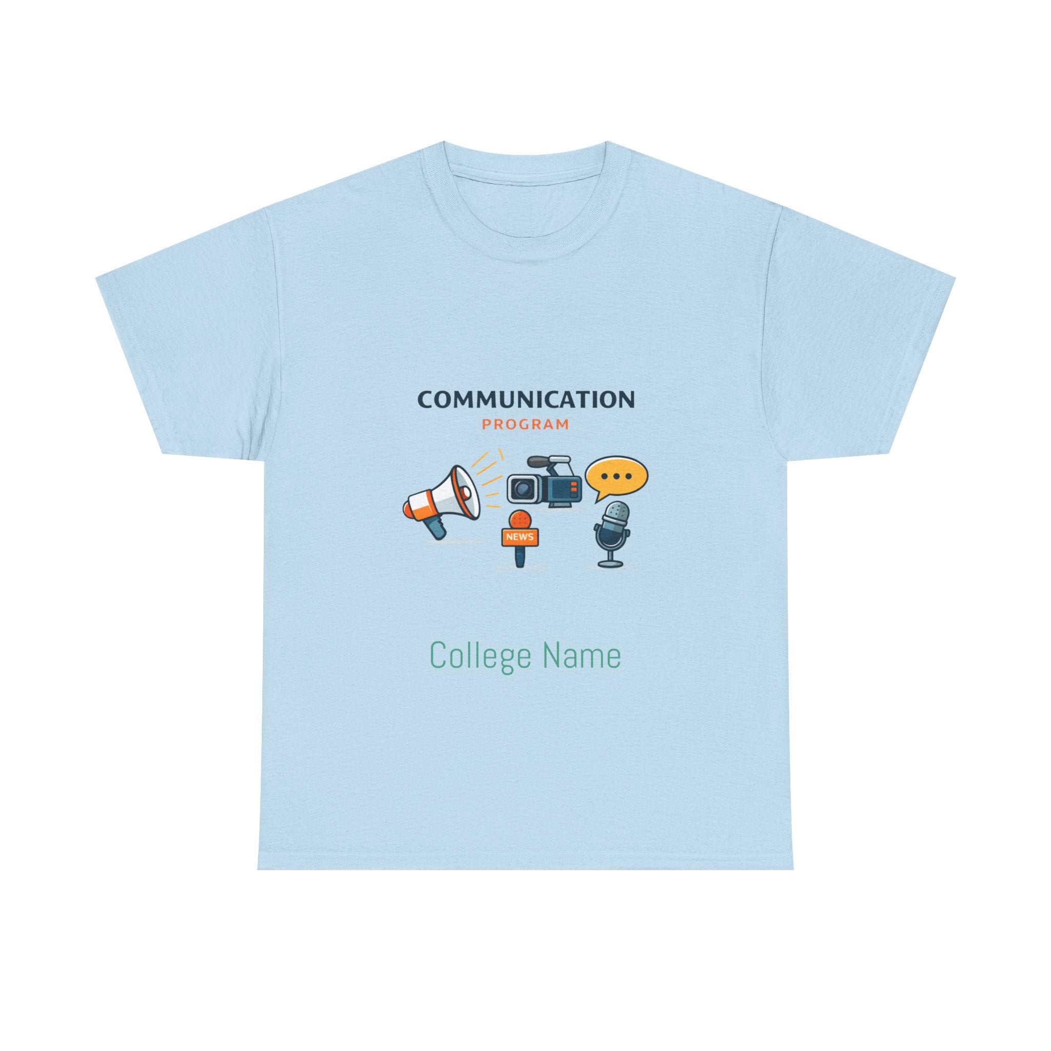 Communication Program Unisex Heavy Cotton Tee