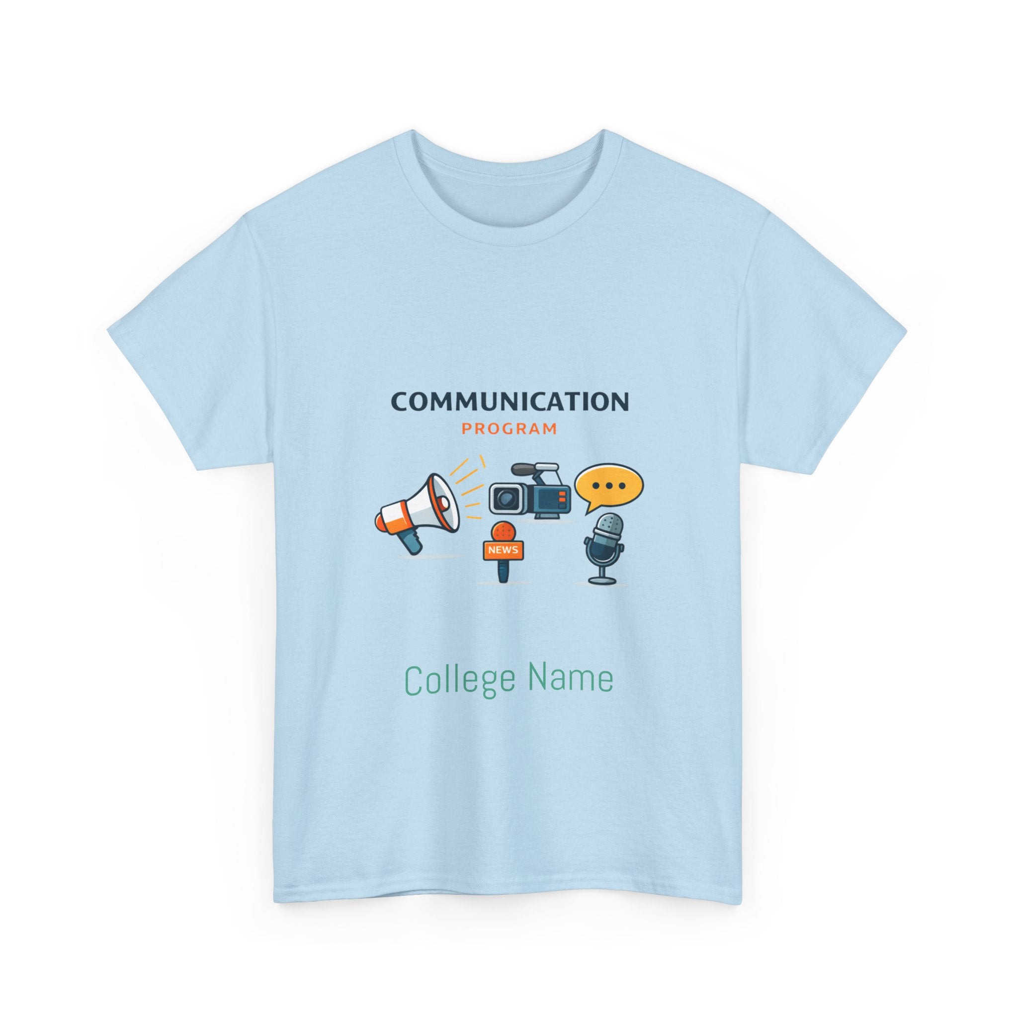 Communication Program Unisex Heavy Cotton Tee