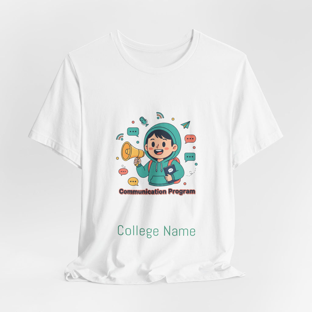 Communication Program T‑Shirt — Cute Mascot Tee