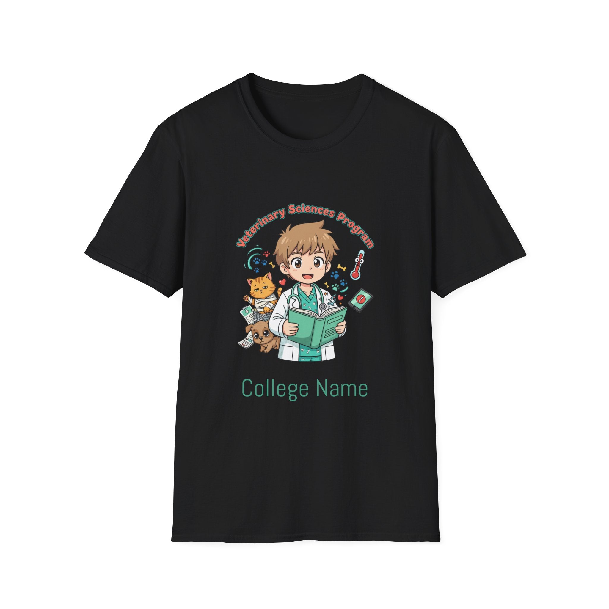 Cute Veterinary Student T-Shirt — "Future Veterinarian" Animal Care Tee