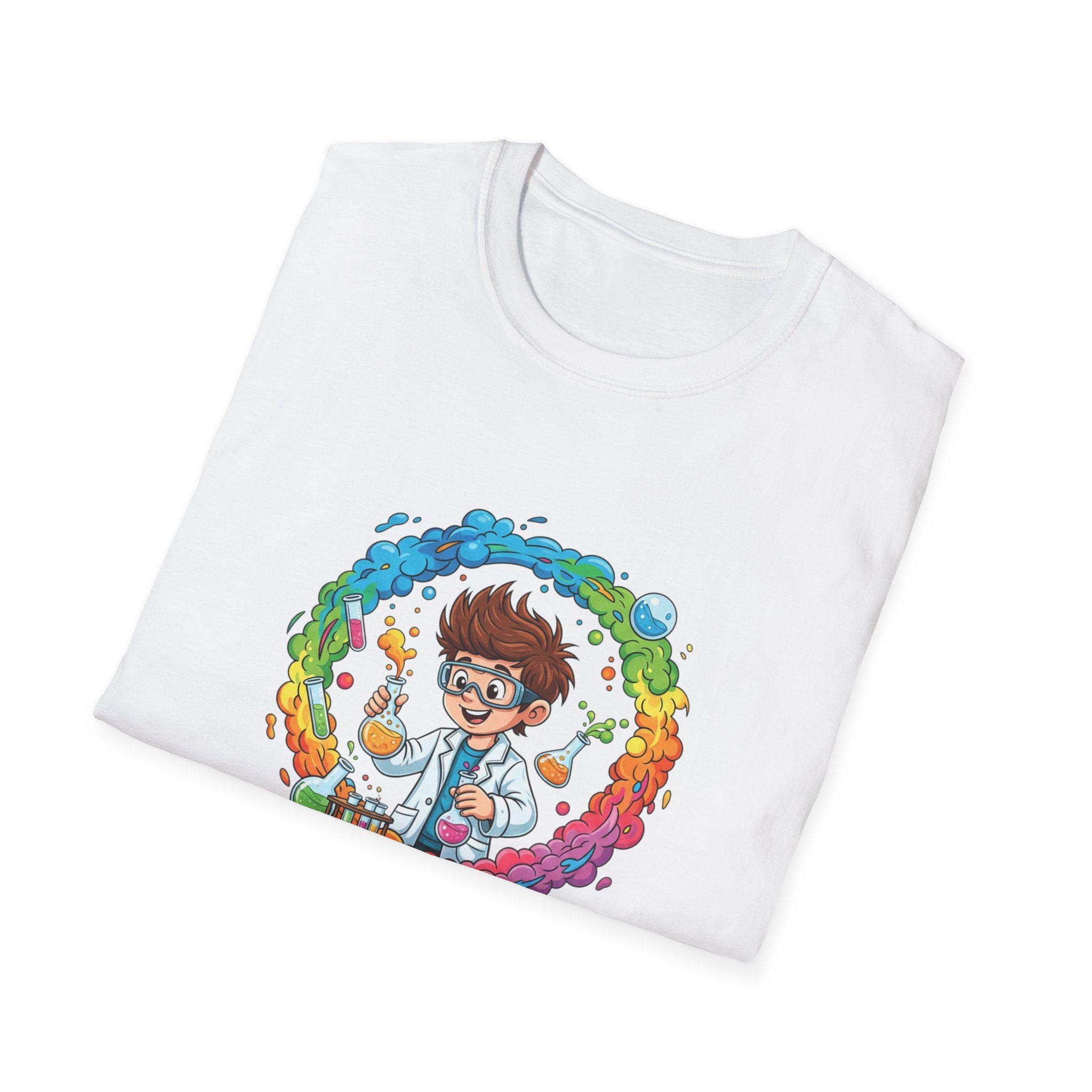 Chemistry Program T-Shirt — Colorful Science Club Tee