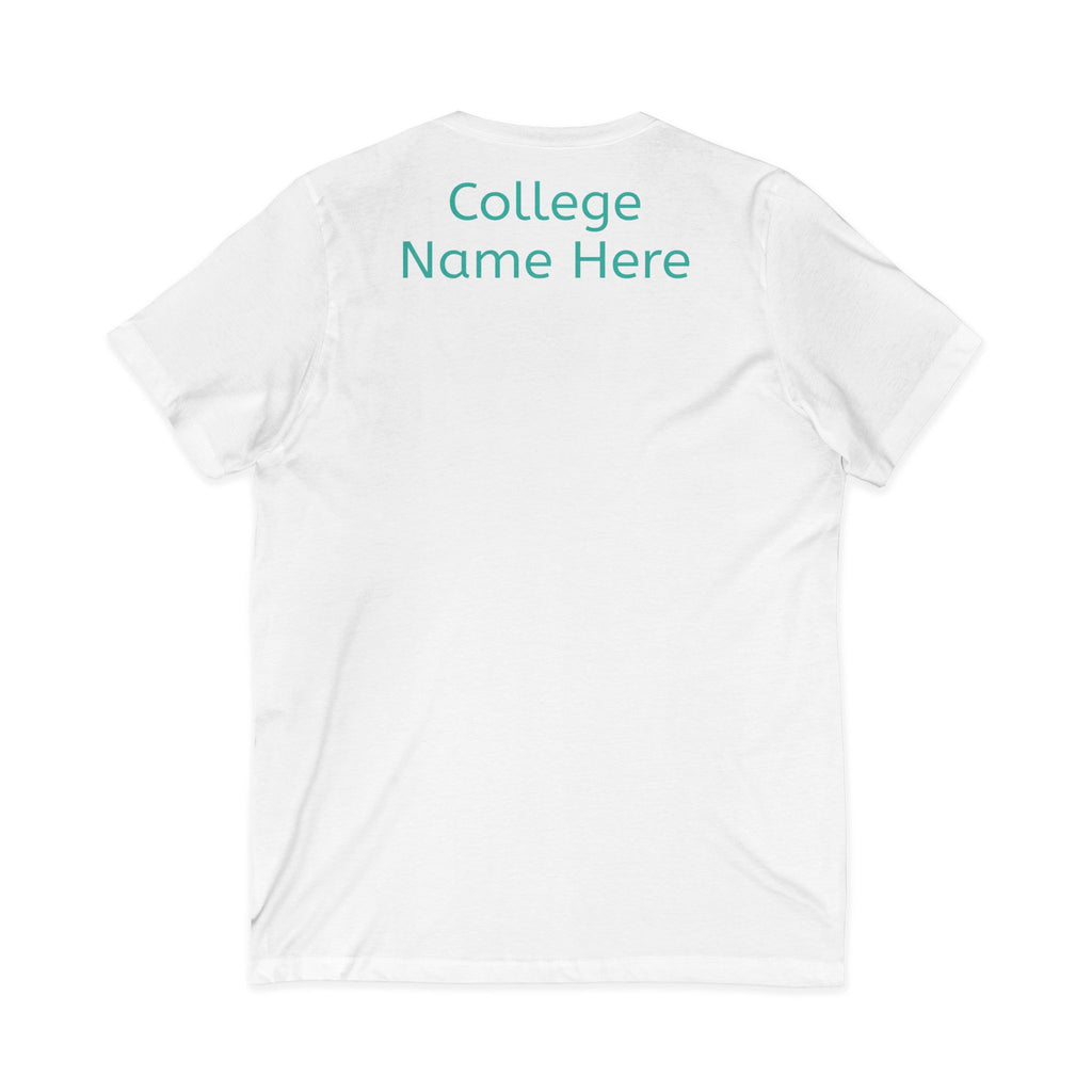 Paramedic EMS Anime V-Neck Tee — Cute EMT Program Shirt (Custom College Name)