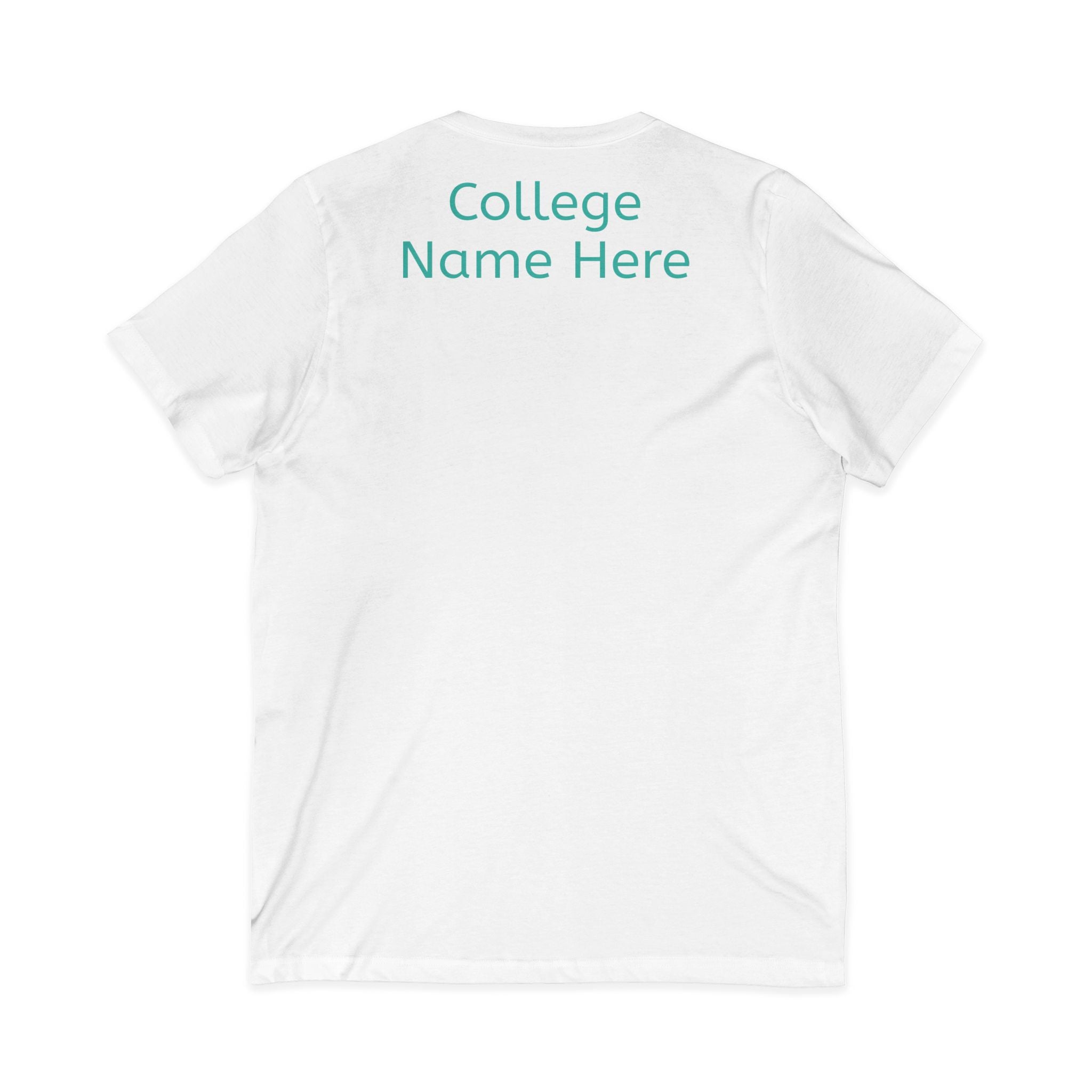 Paramedic EMS Anime V-Neck Tee — Cute EMT Program Shirt (Custom College Name)