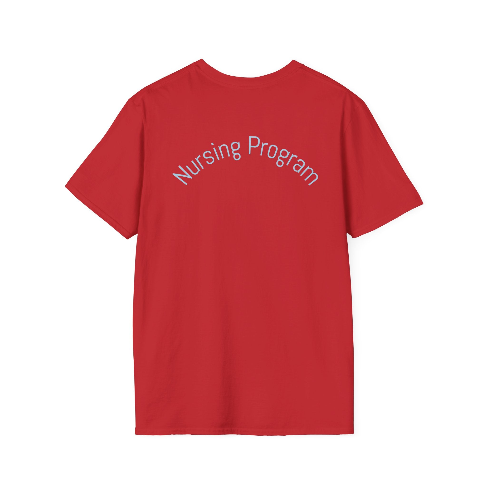 Long Beach City College Nursing Program T-Shirt — Caduceus Skull Patch Design