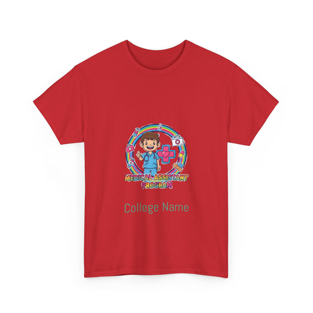 Medical Assistant Graphic Tee — White T‑Shirt