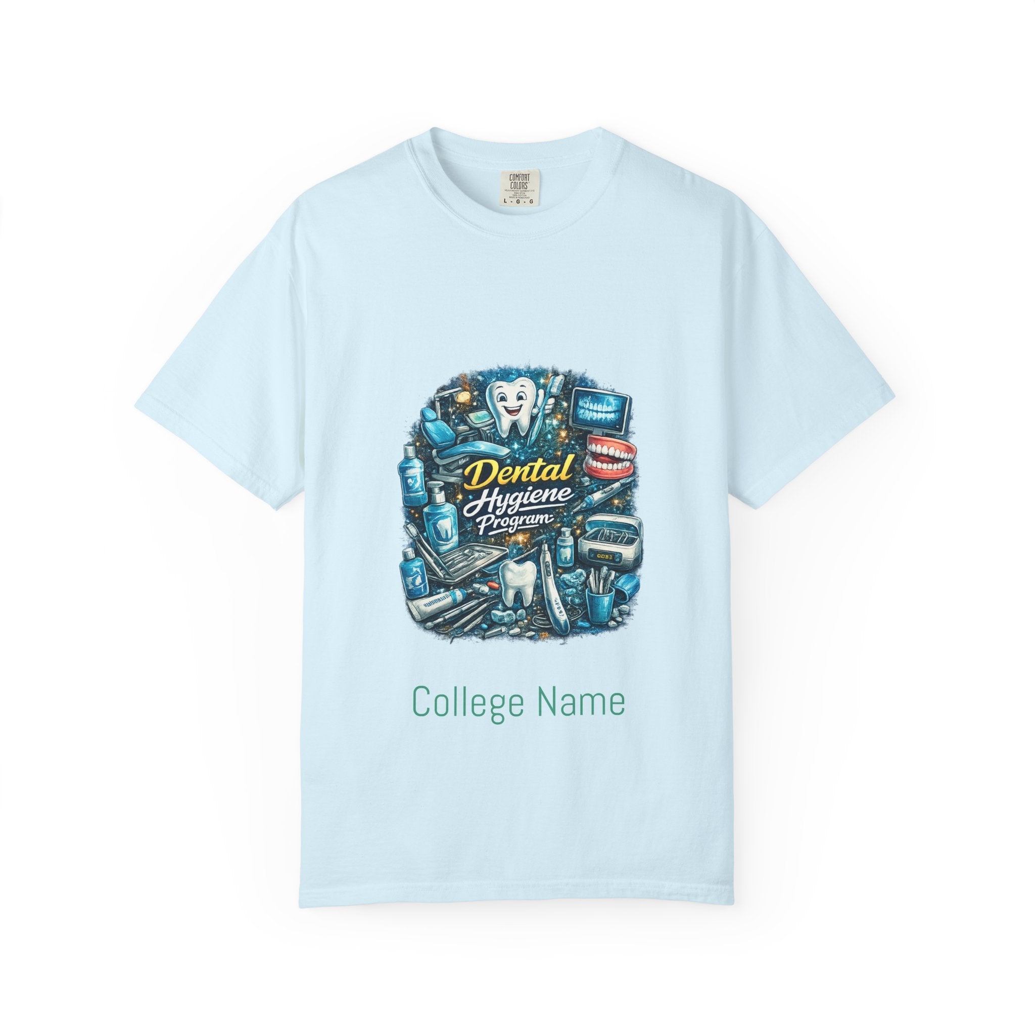 Dental Hygiene Program T-Shirt — College Dental Technician Tee