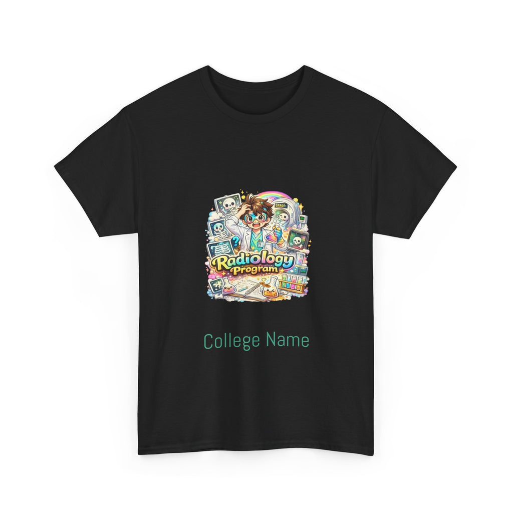 Radiology Tech Vintage Badge T-Shirt — Radiologic Technologist College Shirt
