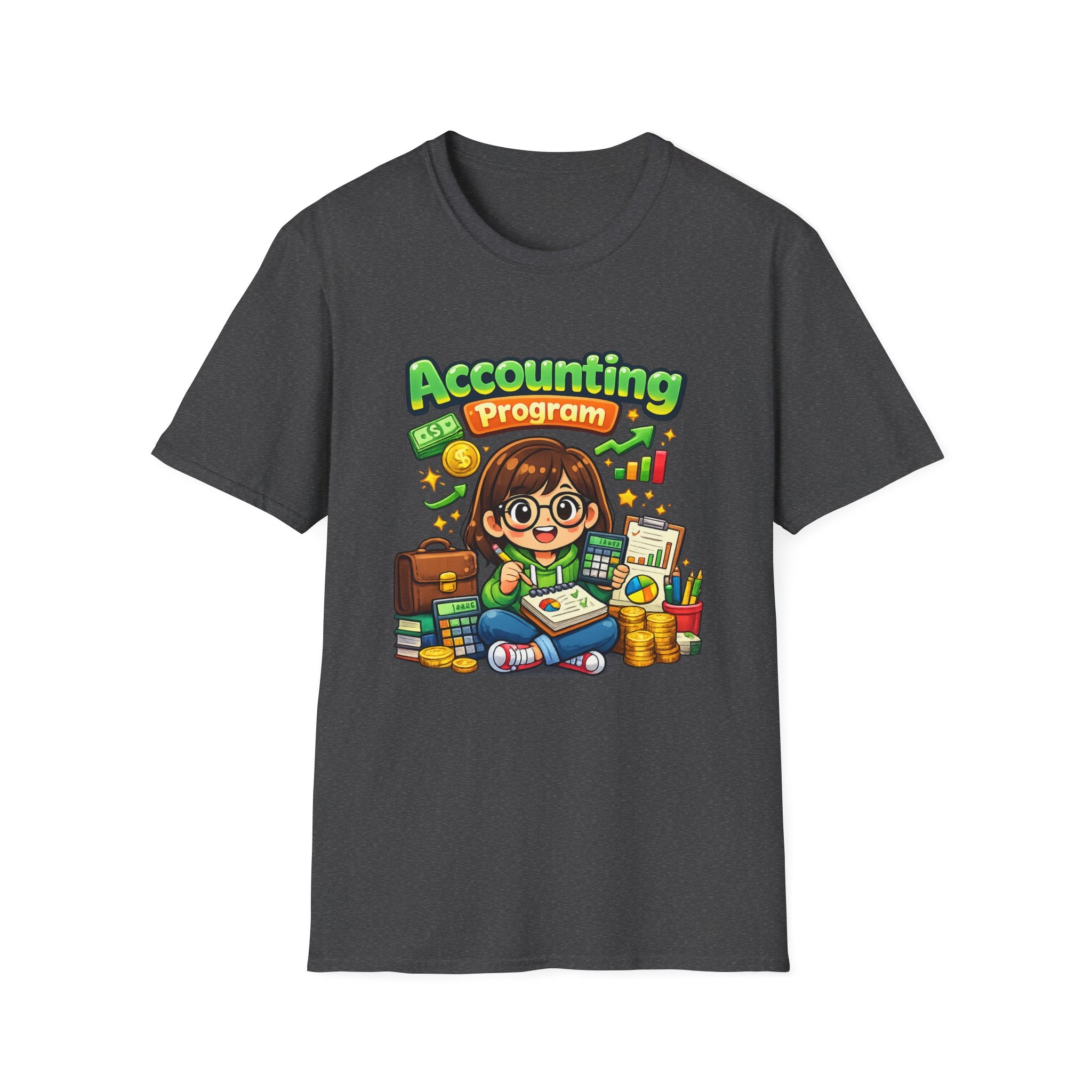 Accounting Program T-Shirt — Cute Student Accountant Graphic Tee