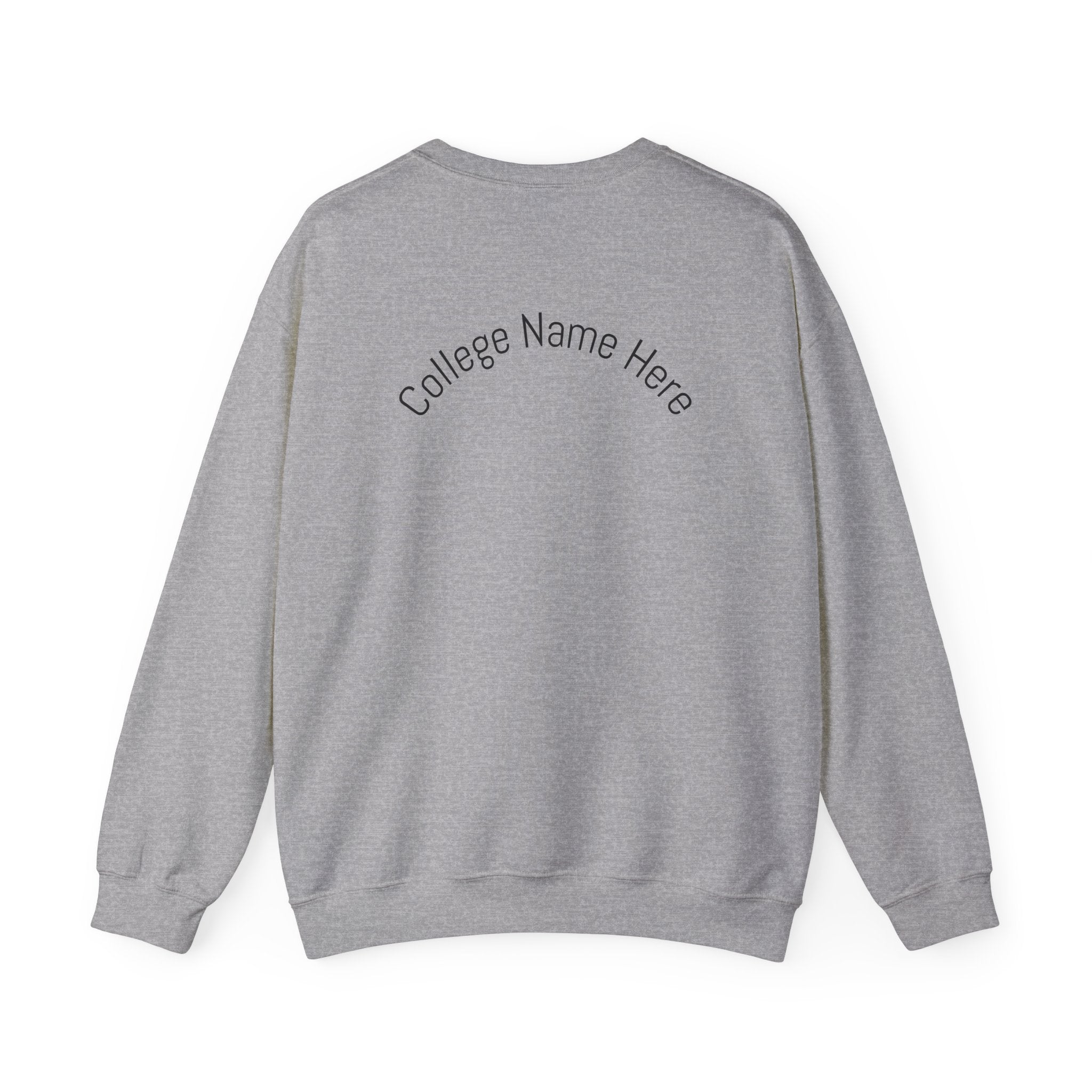 Therapy Humor Crewneck Sweatshirt — "Occupational Therapy Helps You Walk"