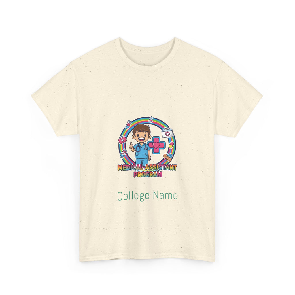 Medical Assistant Graphic Tee — White T‑Shirt