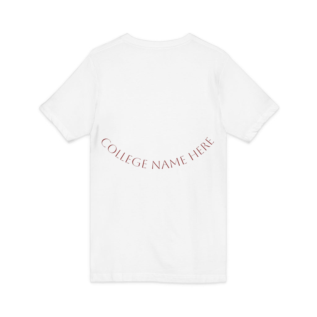 Chemistry Grad Shirt — "I'm Like 98% Done" V-Neck Tee (Chemistry Program)