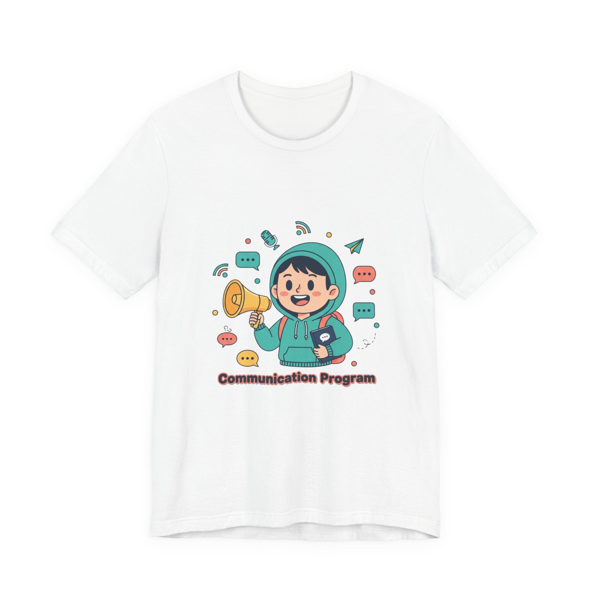 Communication Program T‑Shirt — Cute Mascot Tee