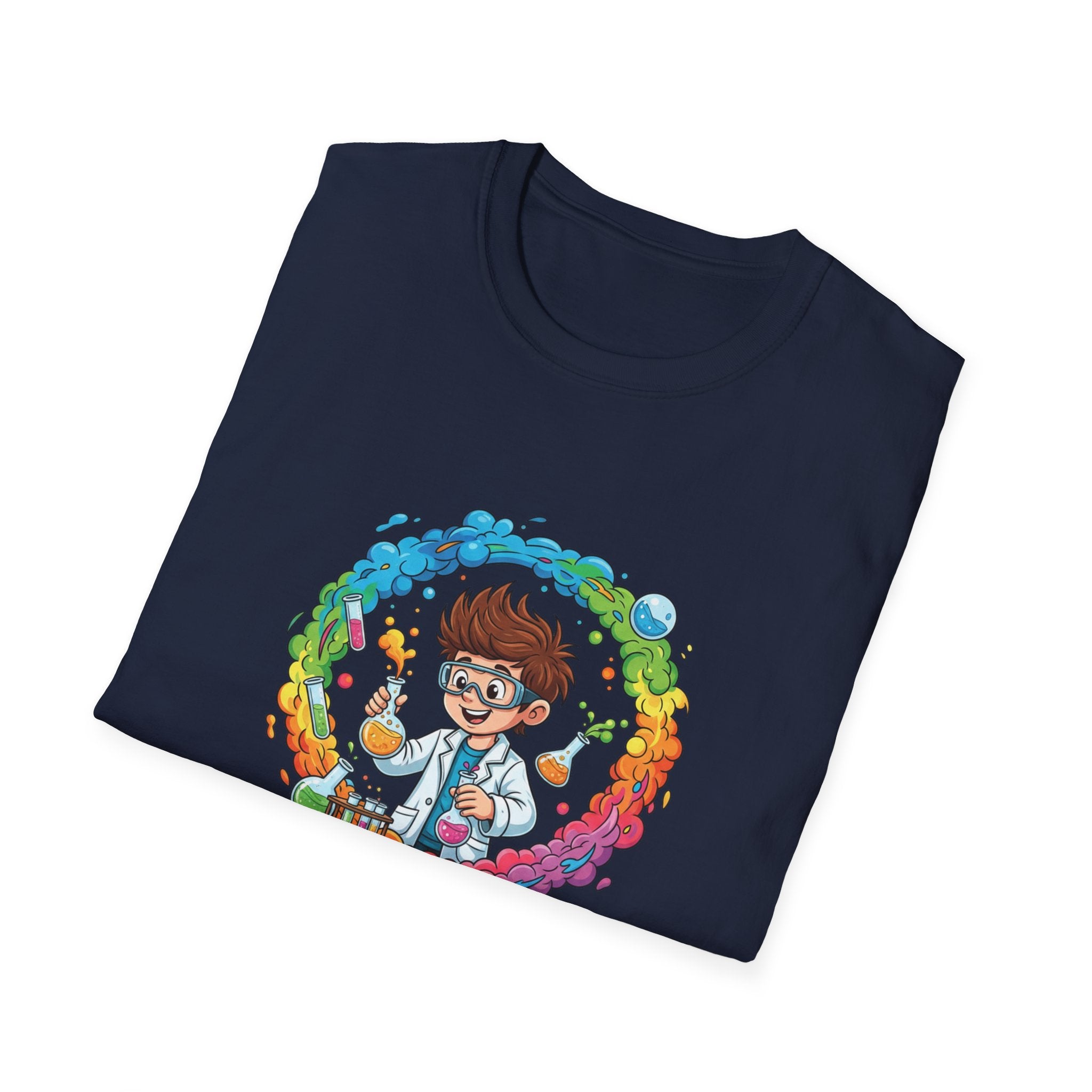 Chemistry Program T-Shirt — Colorful Science Club Tee