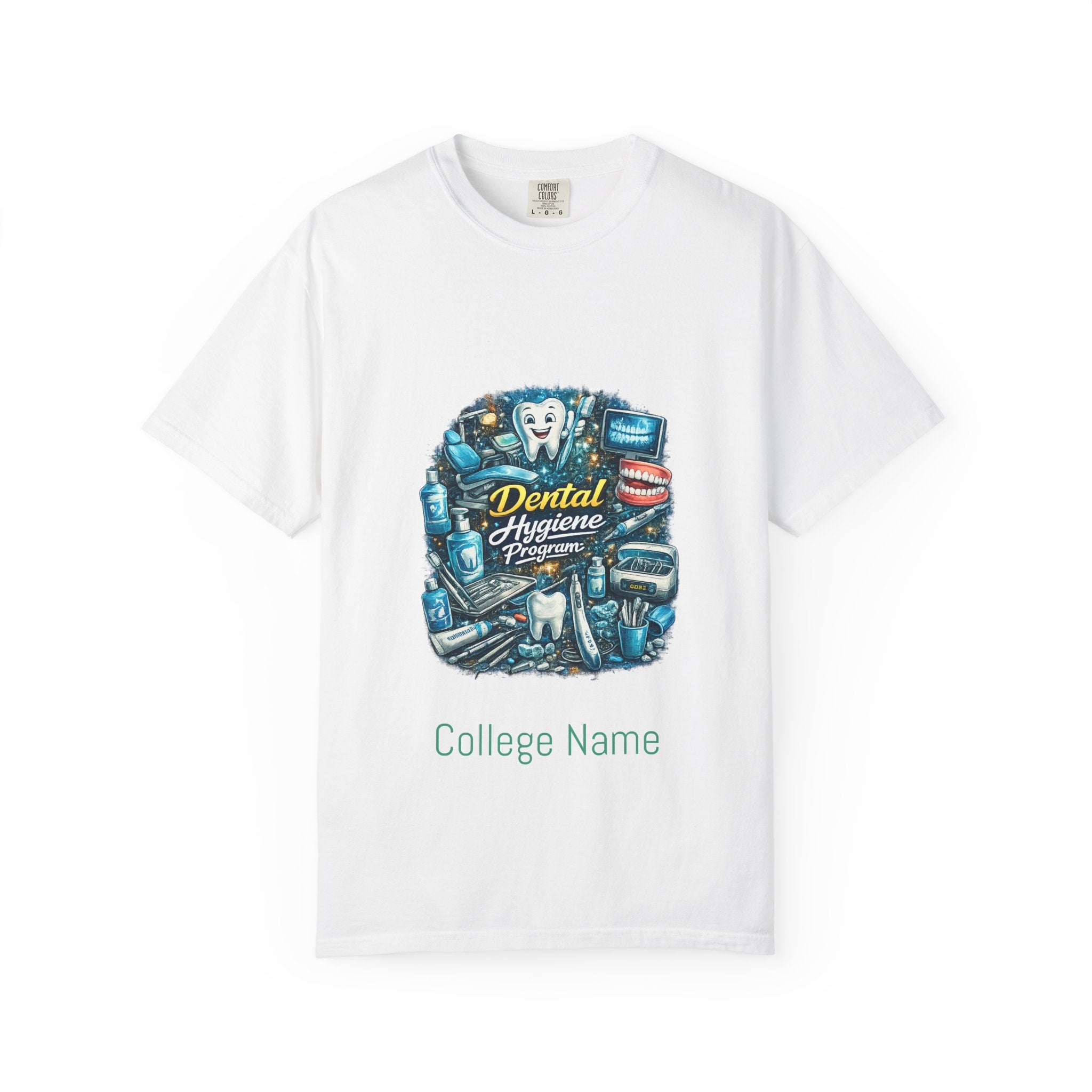 Dental Hygiene Program T-Shirt — College Dental Technician Tee