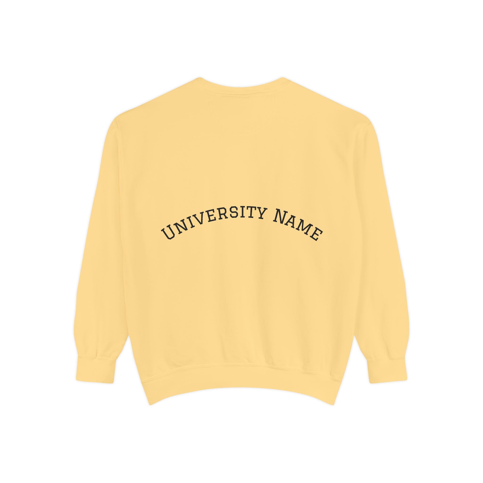 Communication Garment-Dyed Sweatshirt