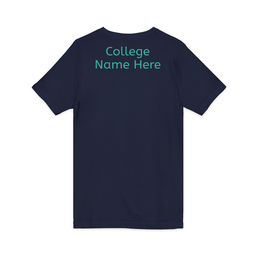 Paramedic EMS Anime V-Neck Tee — Cute EMT Program Shirt (Custom College Name)