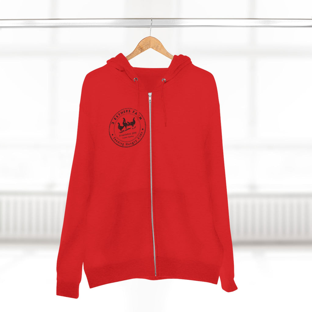 3 Esther Zip Hoodie – Coastal Sailing Badge Chest Print