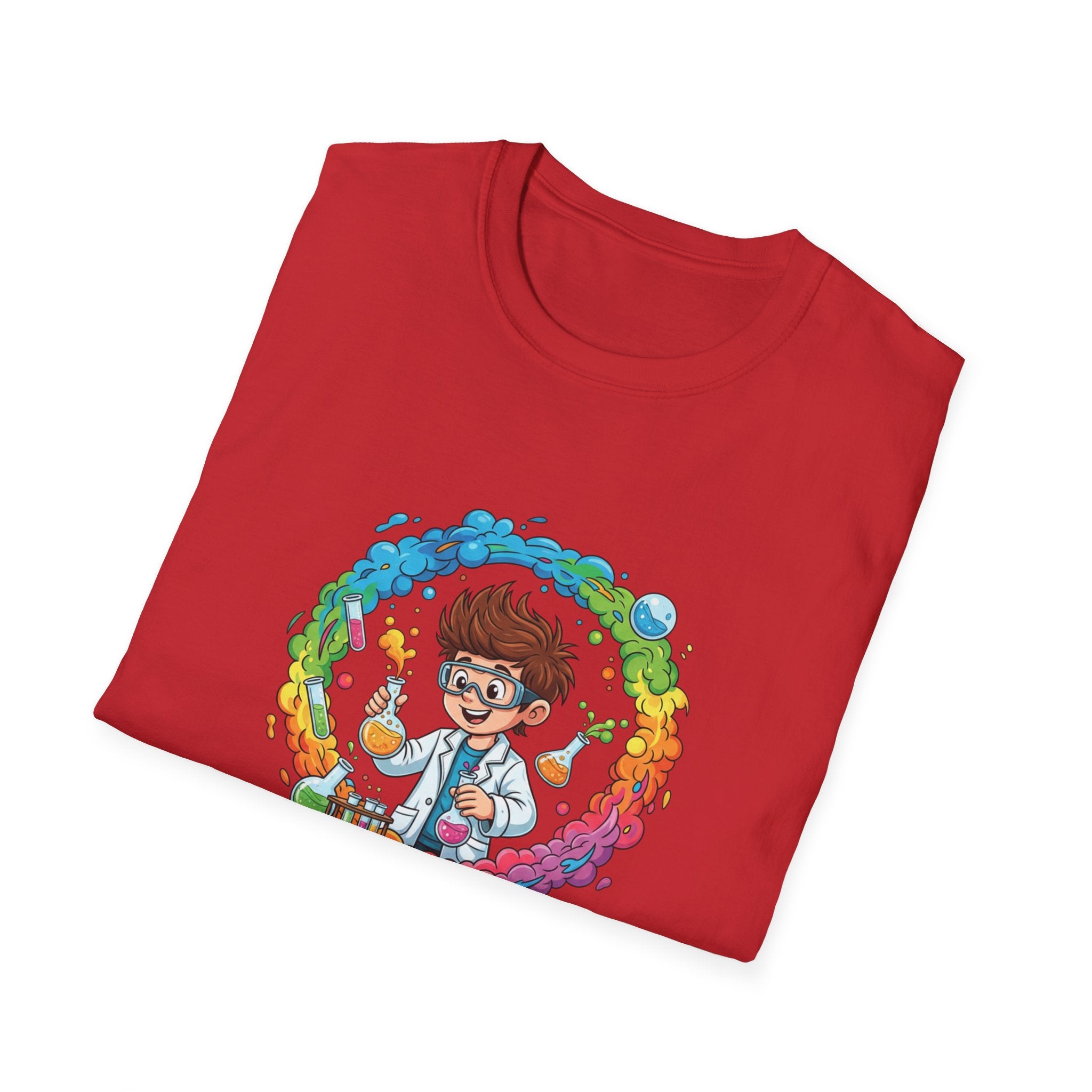 Chemistry Program T-Shirt — Colorful Science Club Tee