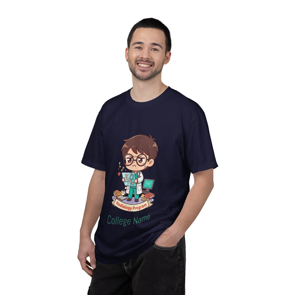 Radiology Program T-Shirt — Cute Radiologist Cartoon College Tee