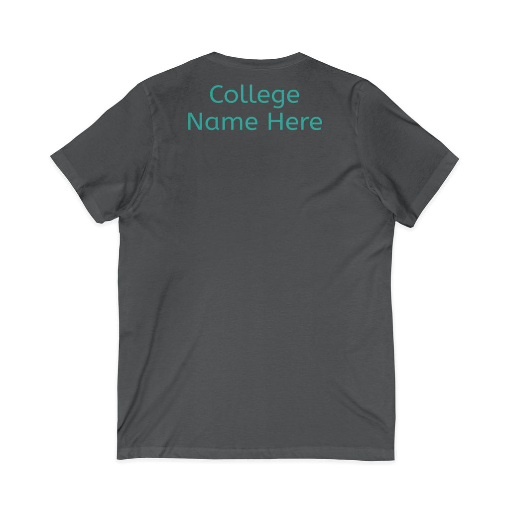 Paramedic EMS Anime V-Neck Tee — Cute EMT Program Shirt (Custom College Name)