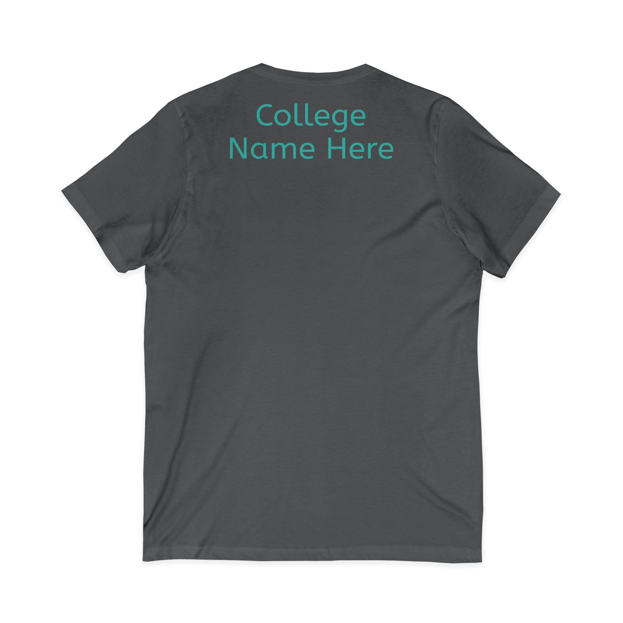 Paramedic EMS Anime V-Neck Tee — Cute EMT Program Shirt (Custom College Name)