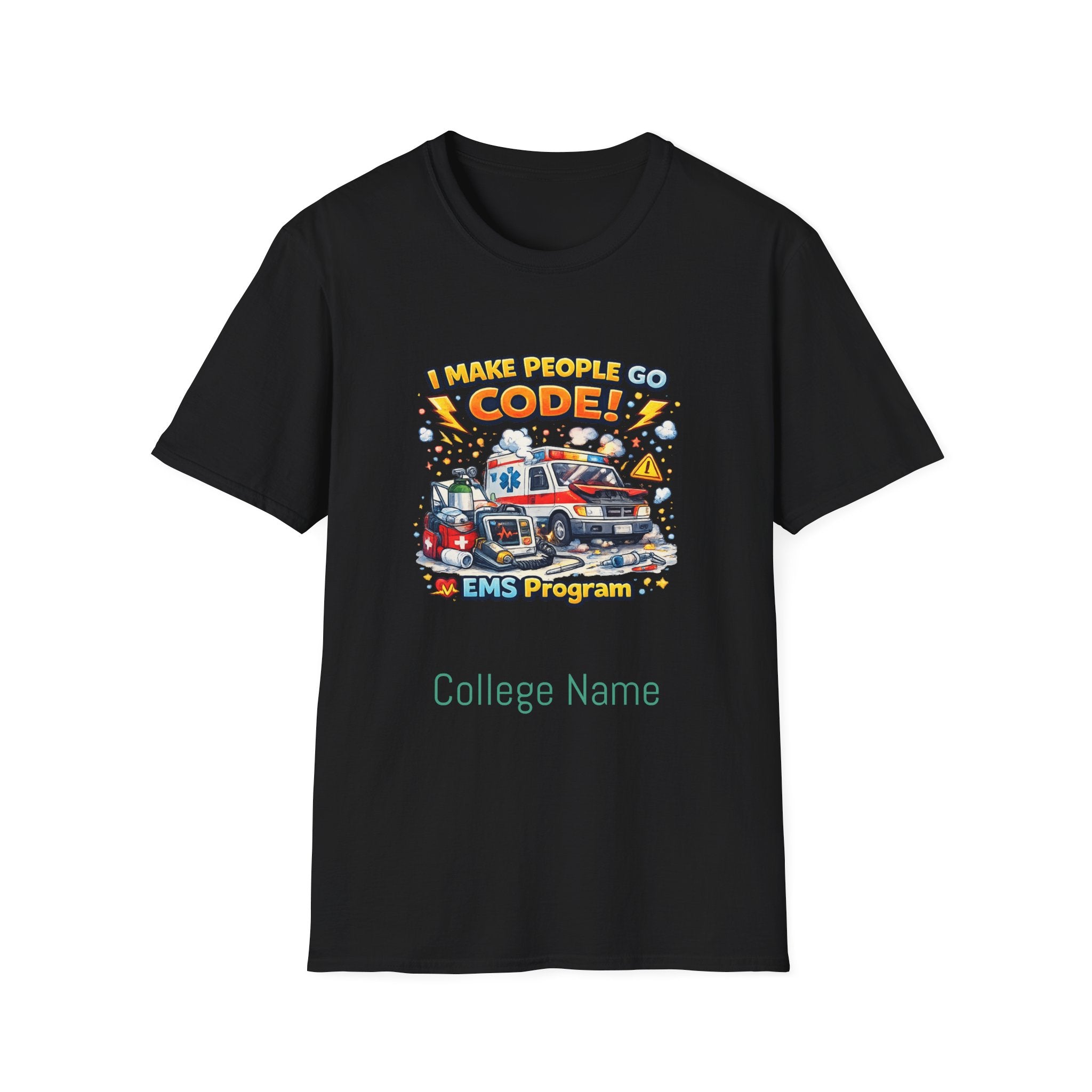 EMS Program T-Shirt - Ambulance Paramedic Tee