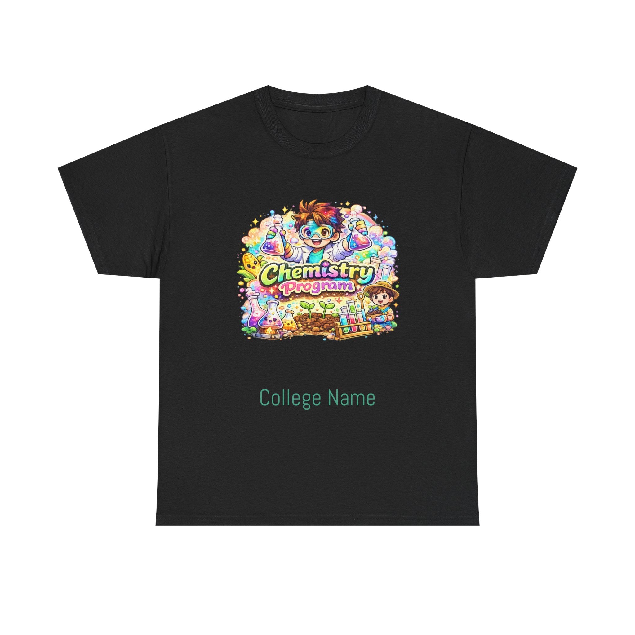 Chemistry Progarm Graphic Tee — 'Chemistry' Retro Science Design