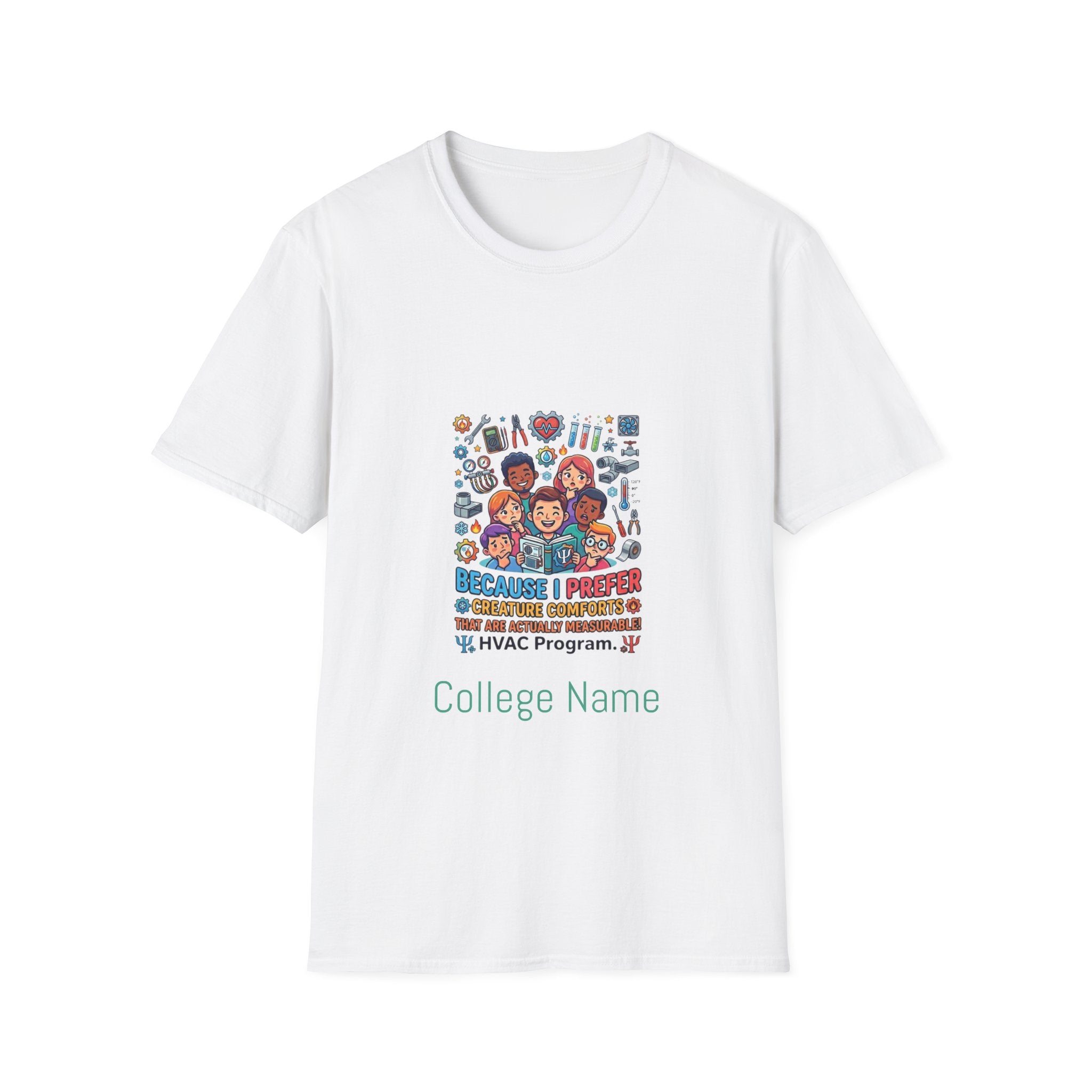 HVAC Program T-Shirt College Tee