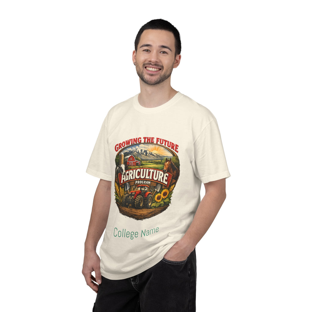 Agriculture Program T‑Shirt — "Growing the Future" Farm Vintage Graphic