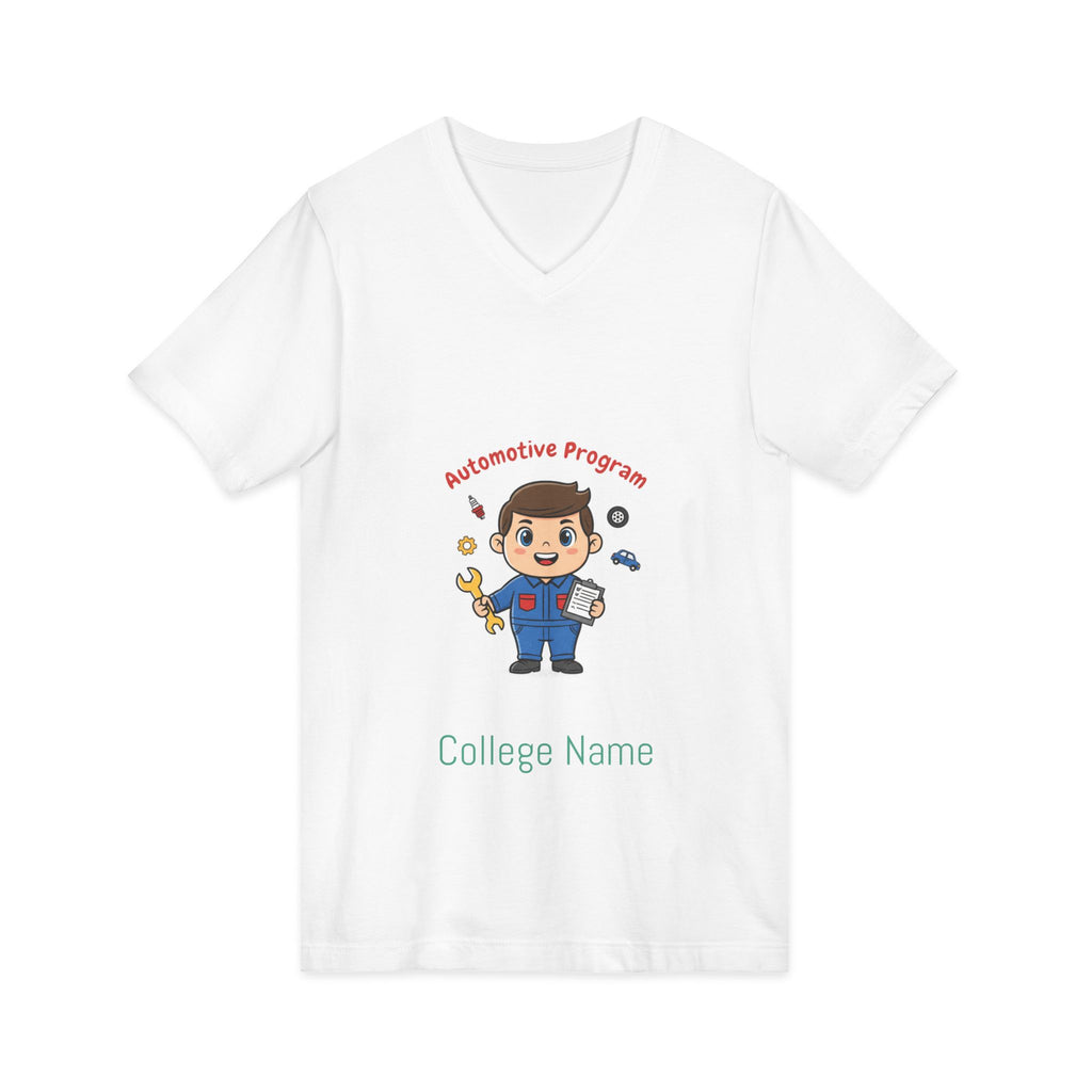 Automotive Program Mechanic Tee — Cute Auto Tech T‑Shirt with Wrench Graphic