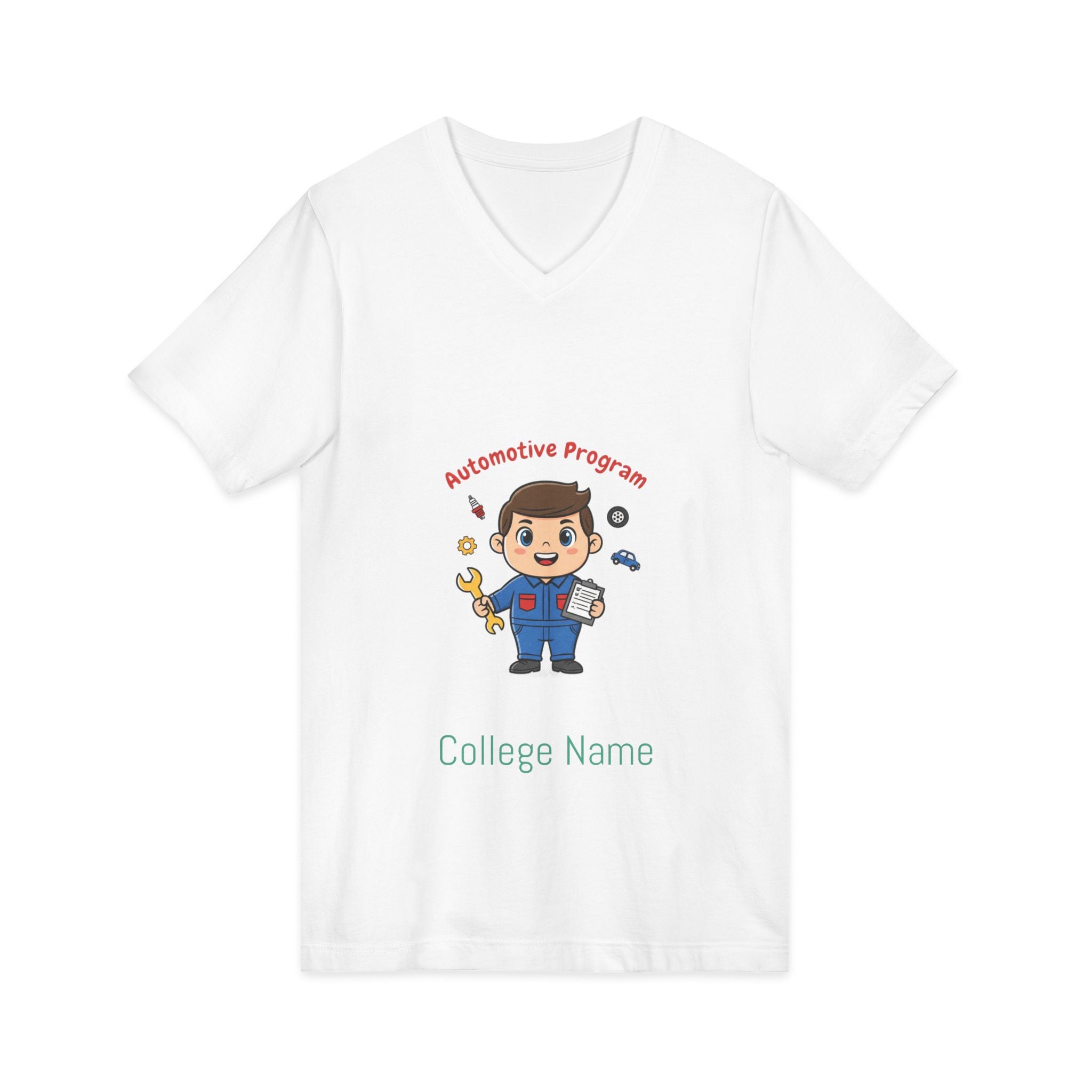 Automotive Program Mechanic Tee — Cute Auto Tech T‑Shirt with Wrench Graphic