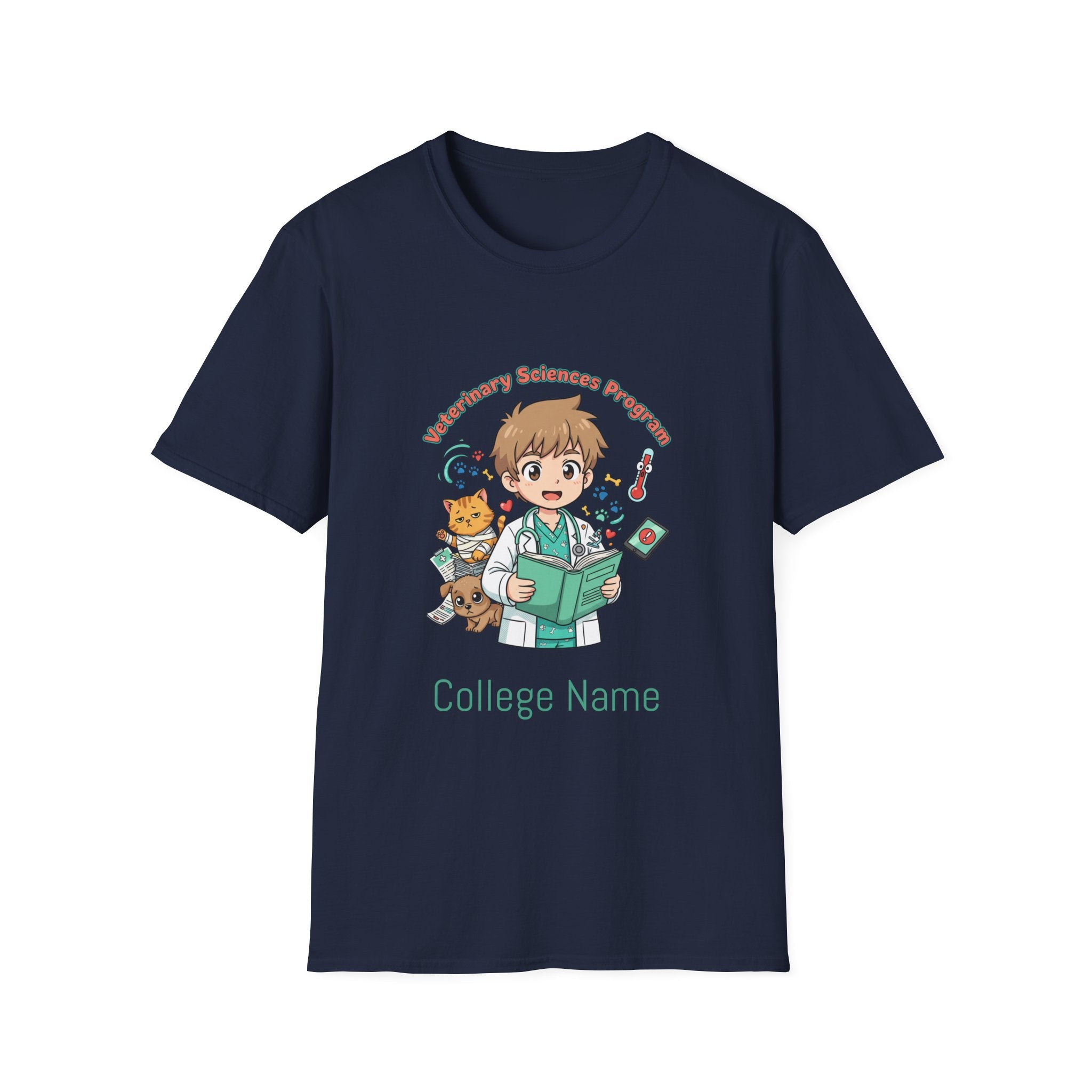 Cute Veterinary Student T-Shirt — "Future Veterinarian" Animal Care Tee
