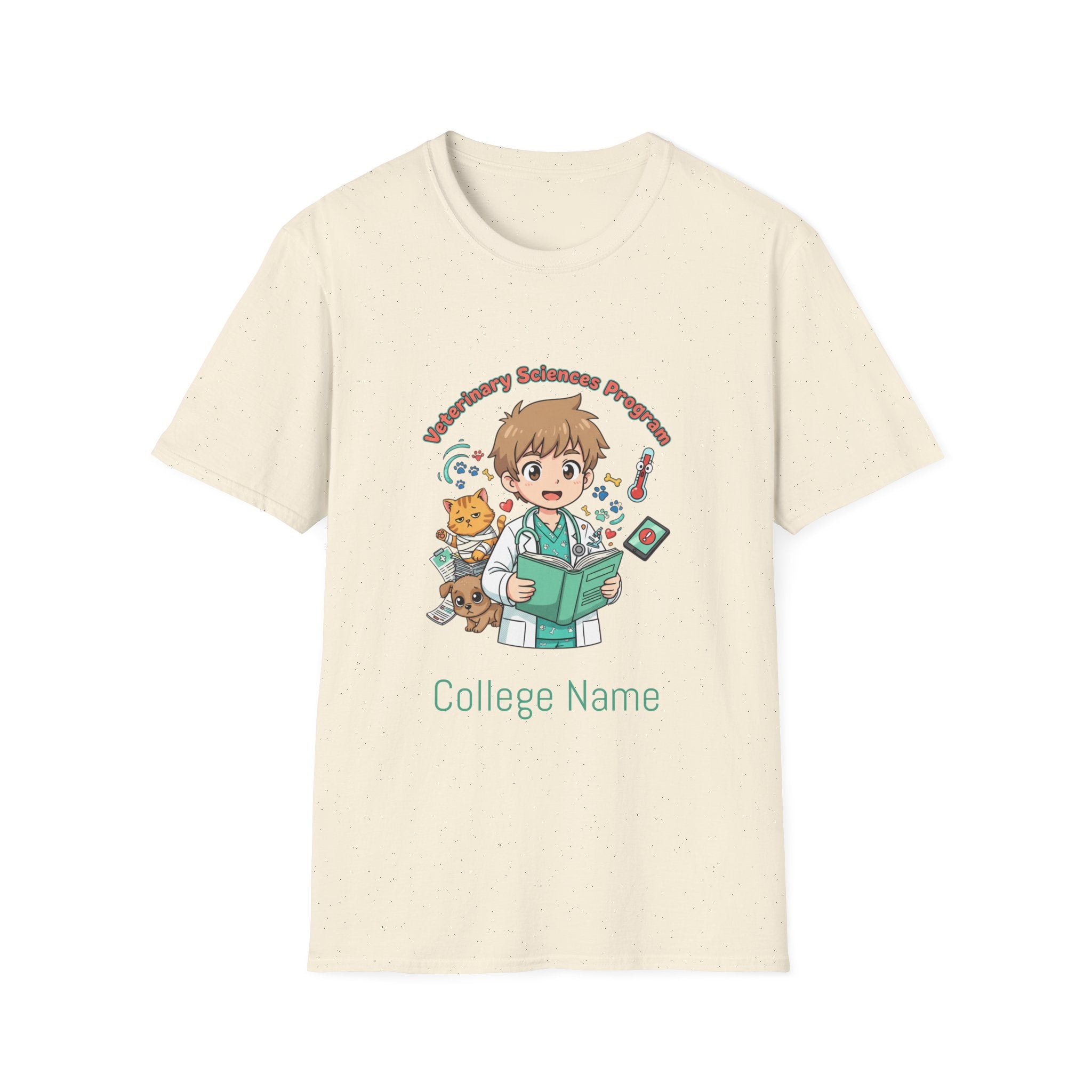 Cute Veterinary Student T-Shirt — "Future Veterinarian" Animal Care Tee