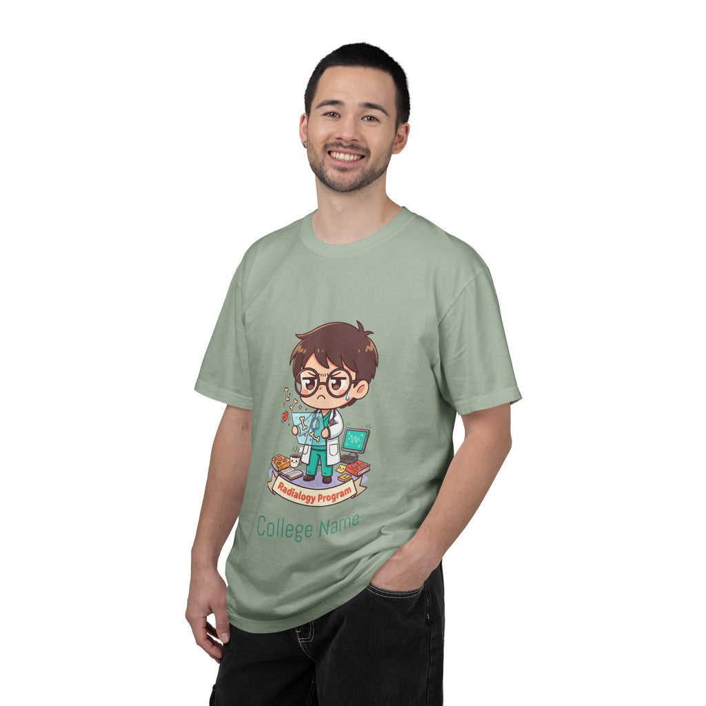 Radiology Program T-Shirt — Cute Radiologist Cartoon College Tee