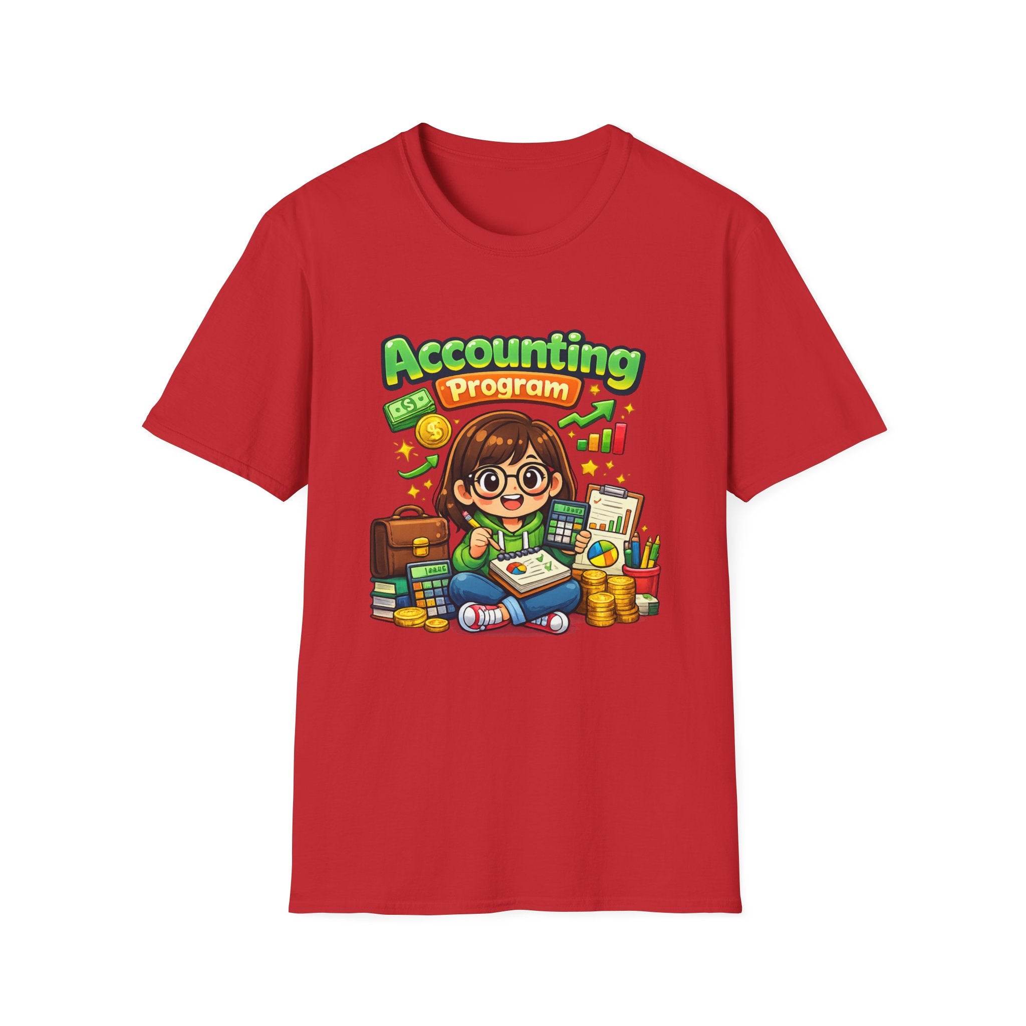 Accounting Program T-Shirt — Cute Student Accountant Graphic Tee