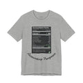 Accounting Facts Nutrition Label T‑Shirt — Accounting Program College Tee