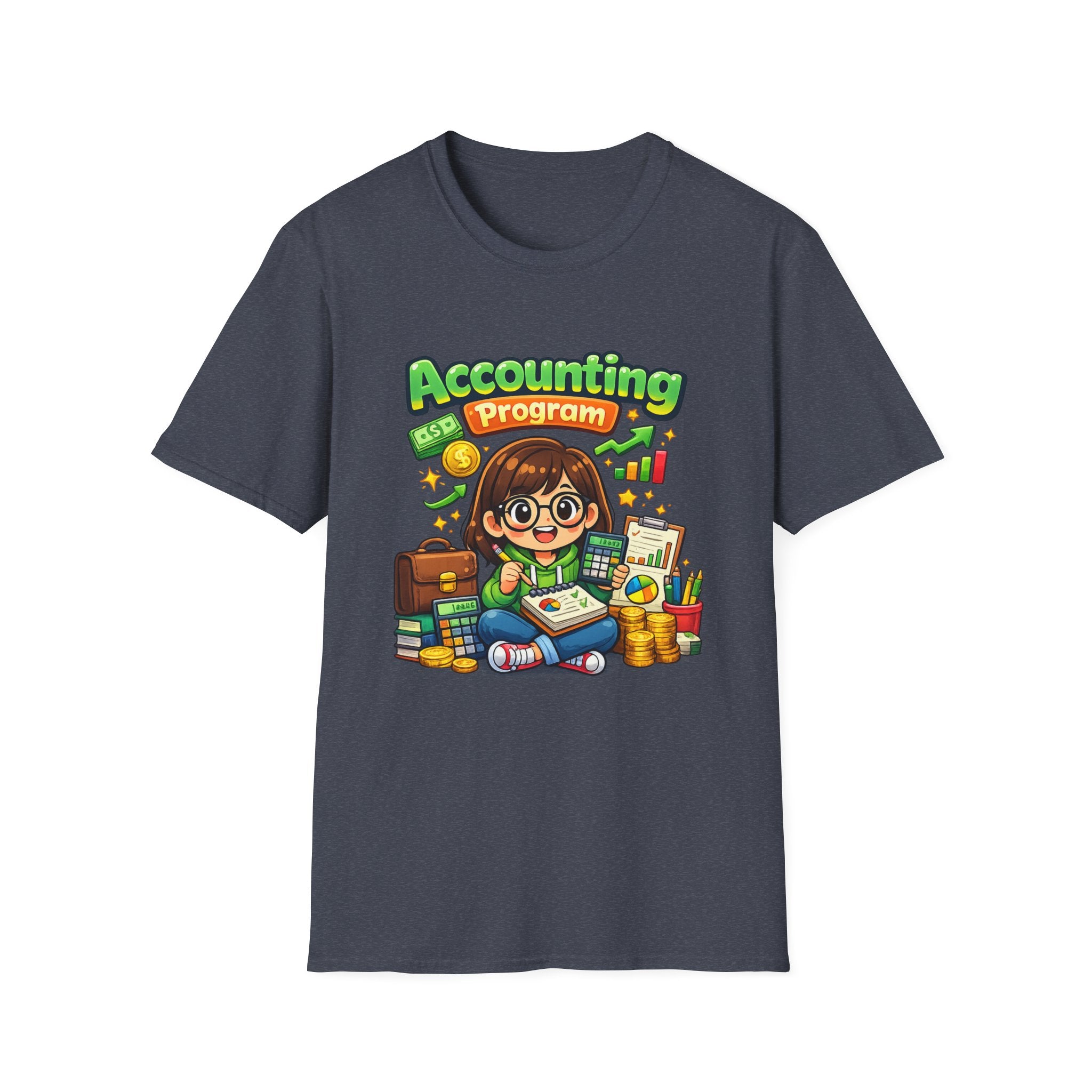 Accounting Program T-Shirt — Cute Student Accountant Graphic Tee