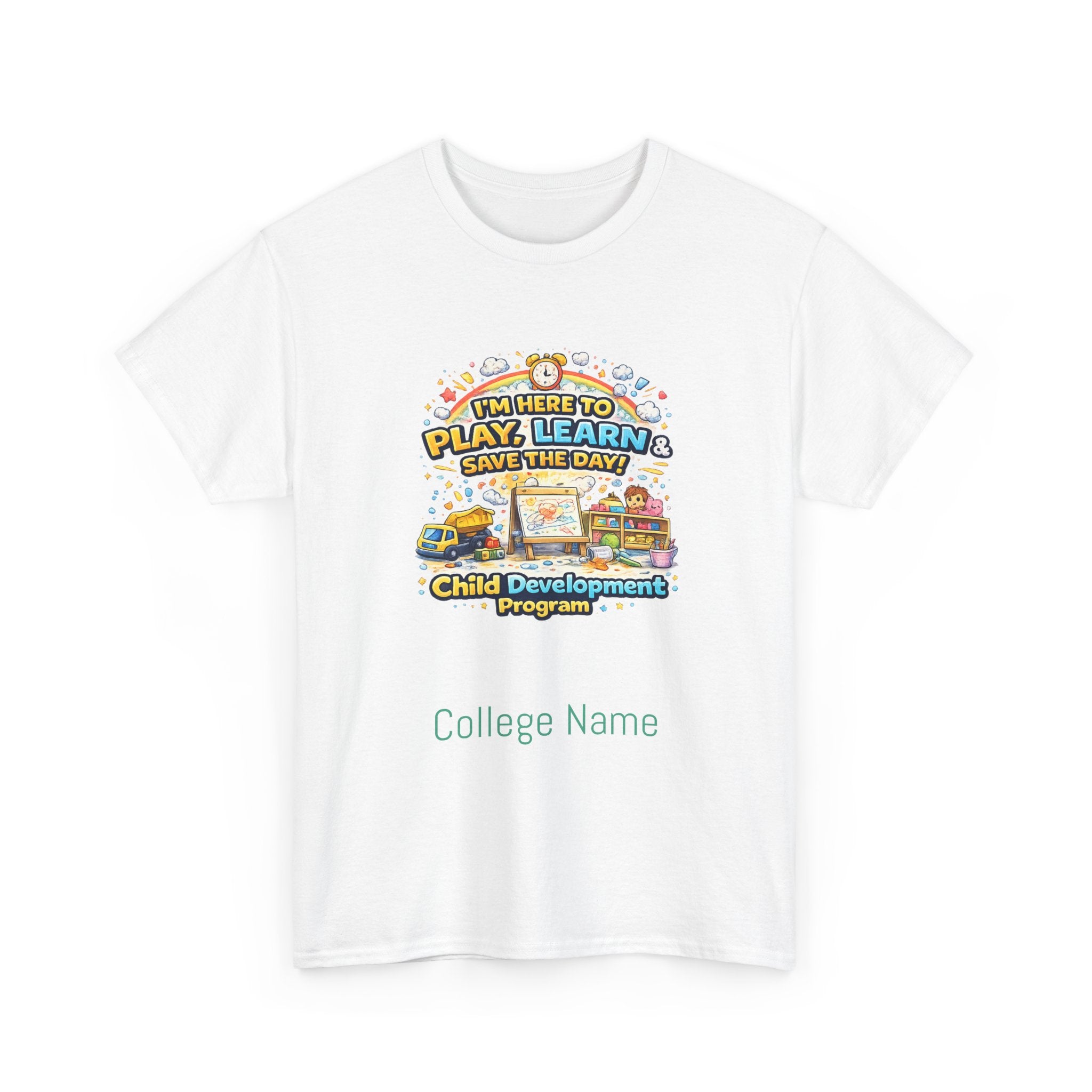 Children’s Play & Learn T-Shirt — "Play & Learn" Child Development Design