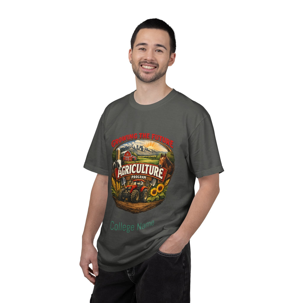 Agriculture Program T‑Shirt — "Growing the Future" Farm Vintage Graphic