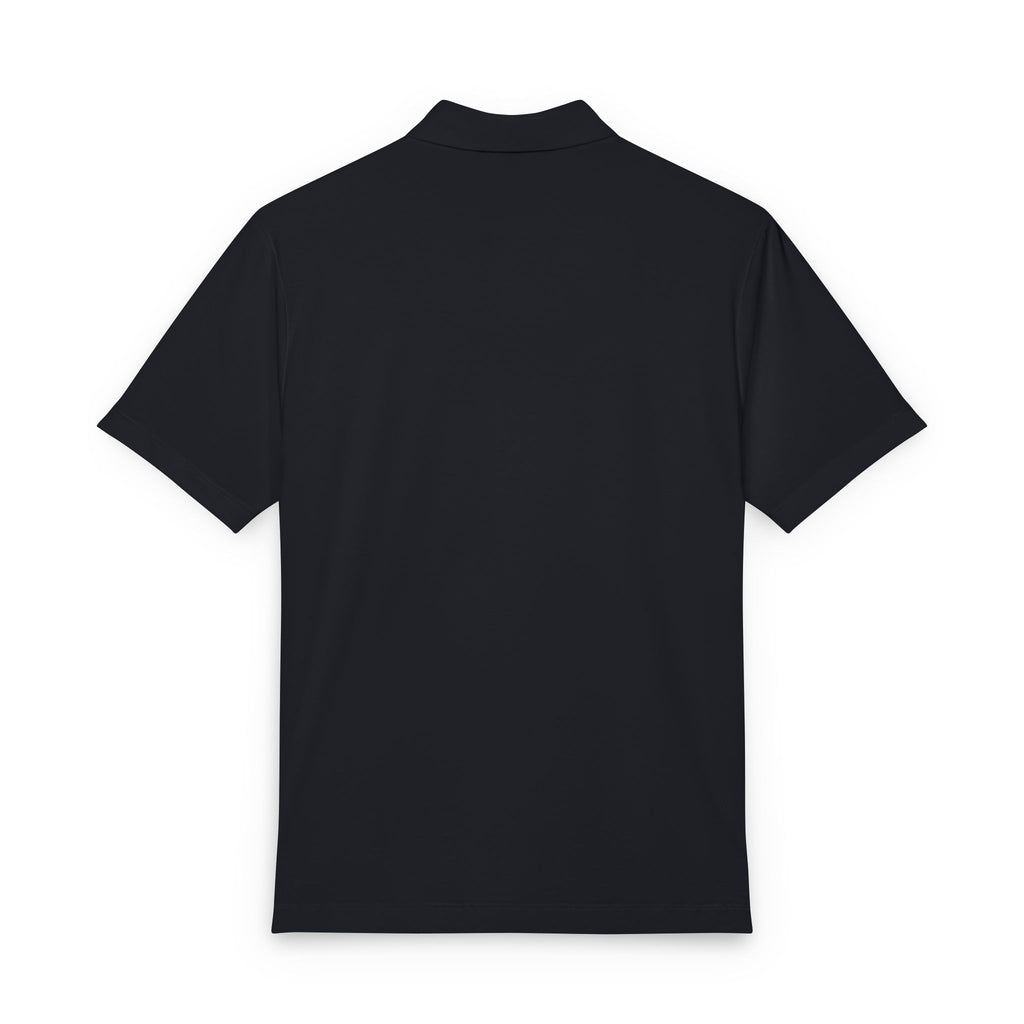Computer Science Polo — Classic White Men's Stretch Jersey