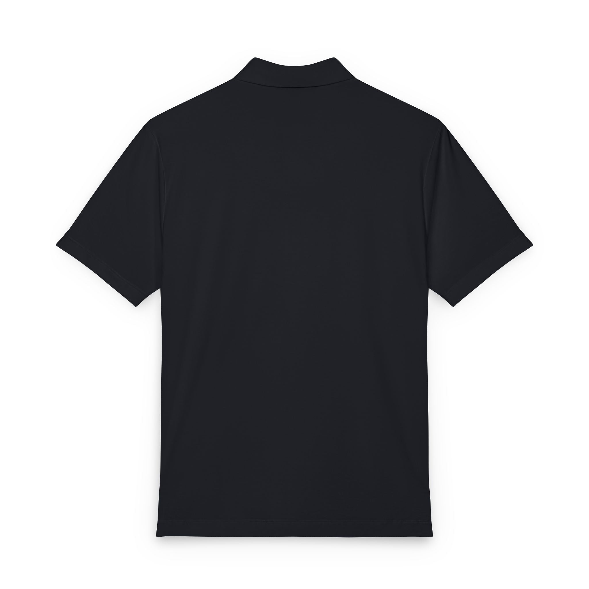 Computer Science Polo — Classic White Men's Stretch Jersey