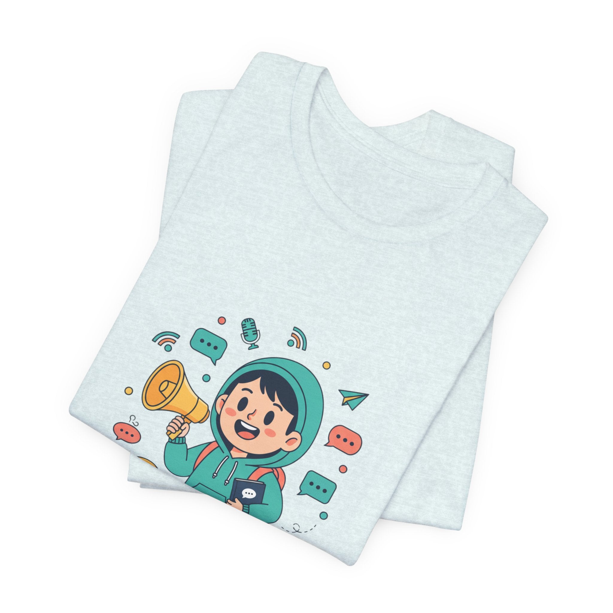 Communication Program T‑Shirt — Cute Mascot Tee