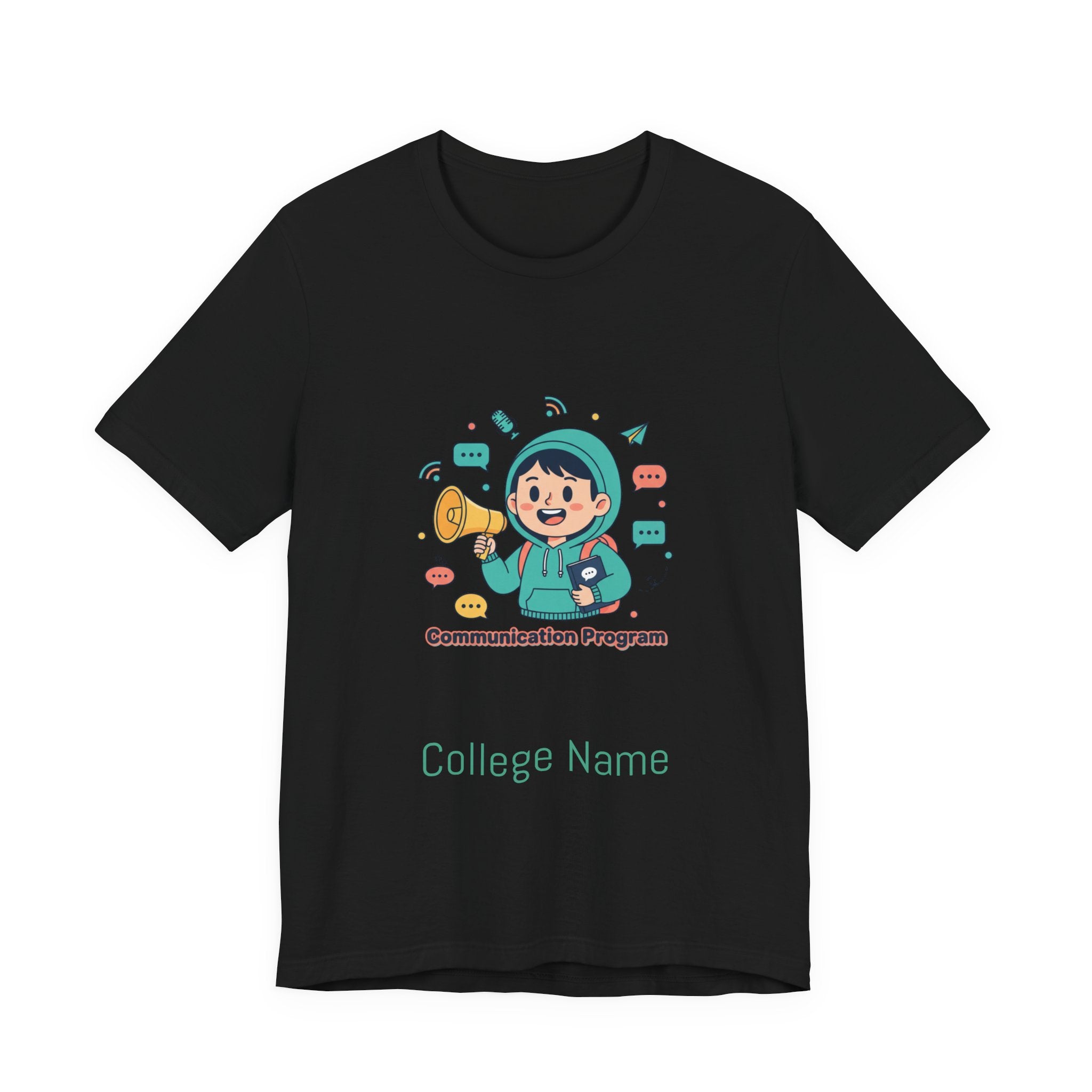Communication Program T‑Shirt — Cute Mascot Tee