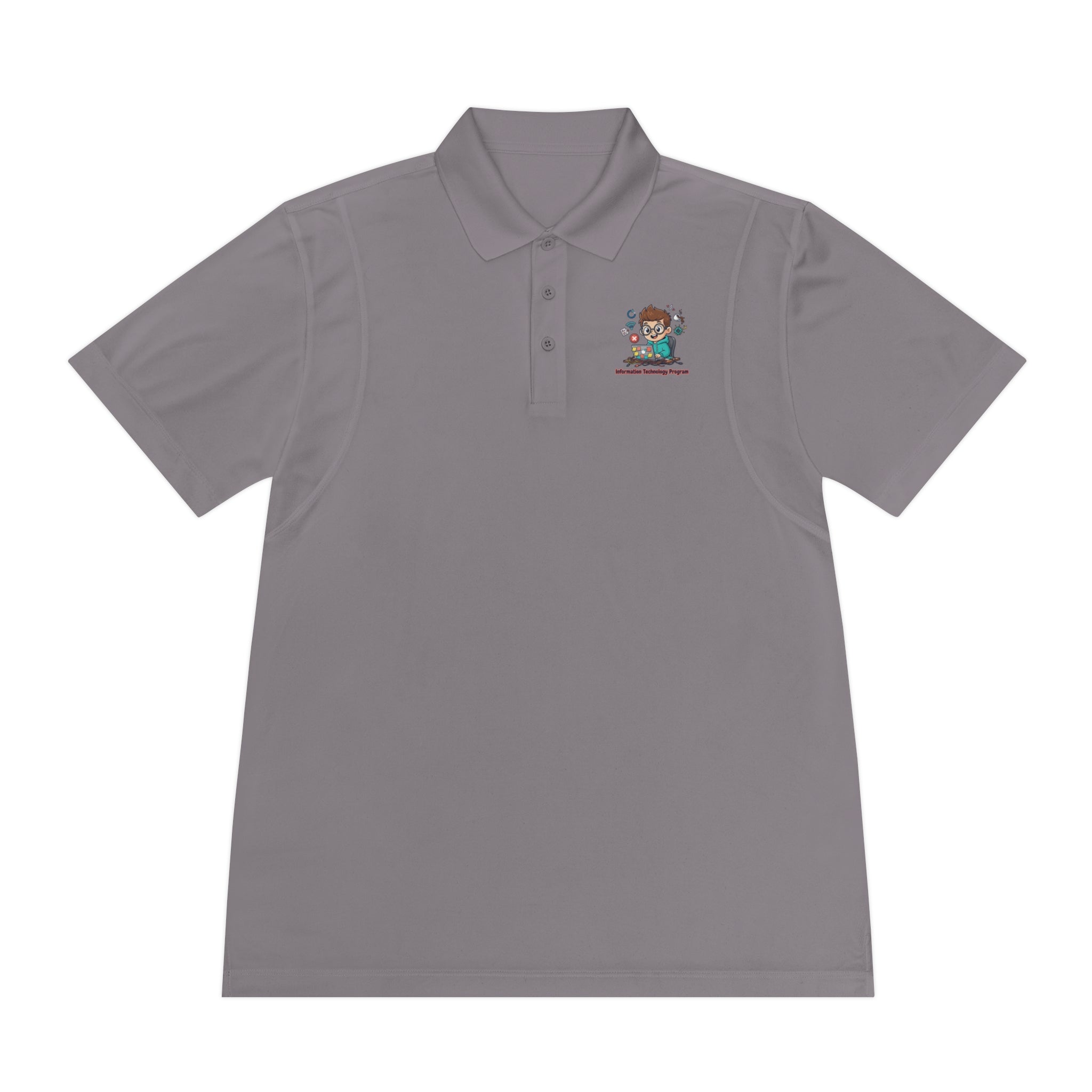 College of Information Technology Polo Shirt — Customizable Sport Polo